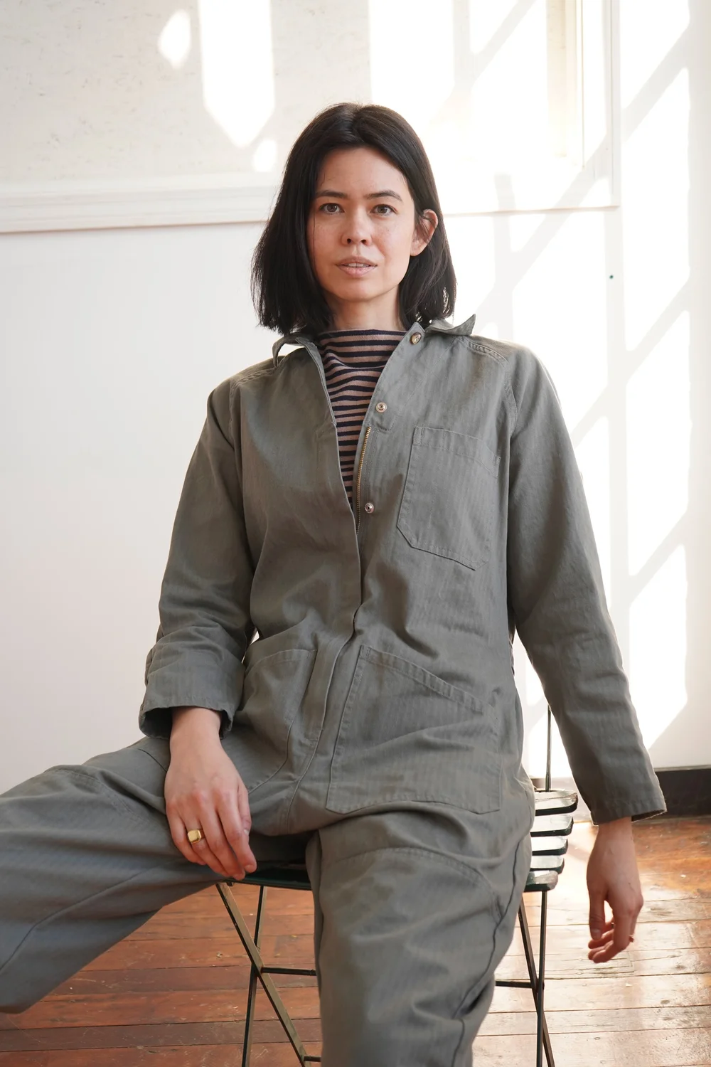 Miles Coverall — Gamine Workwear
