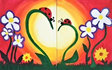 Cookies and Canvas at Panera