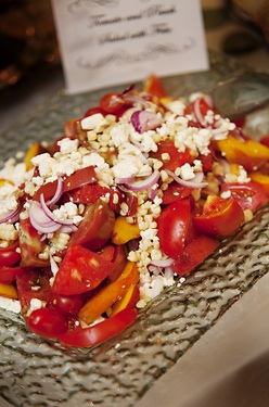 Salad  Tomato, Peach, and Corn Salad