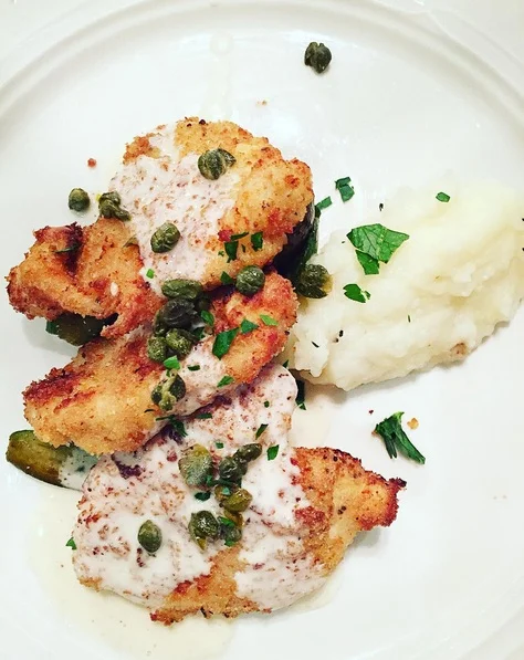 Chicken Scallopini with Capers