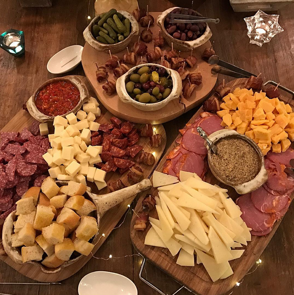 charcuterie platter by Derek