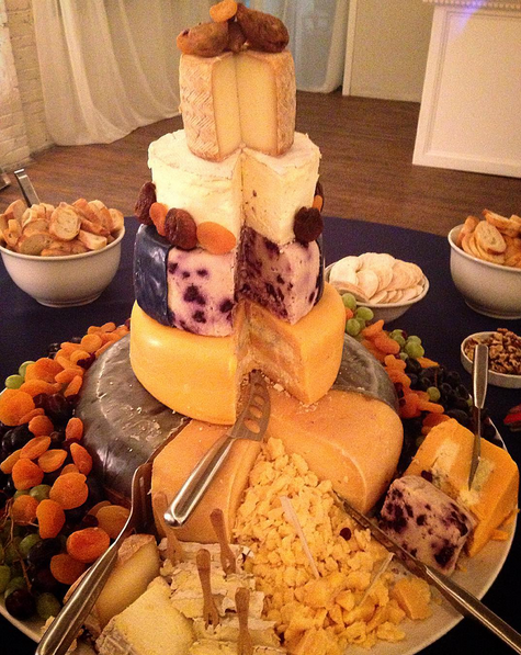 groom's cheese wheel cheese cake