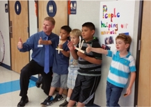 Brock Falkenberg, Lake County Superintendent of Schools at Minnie Cannon Afterschool Program