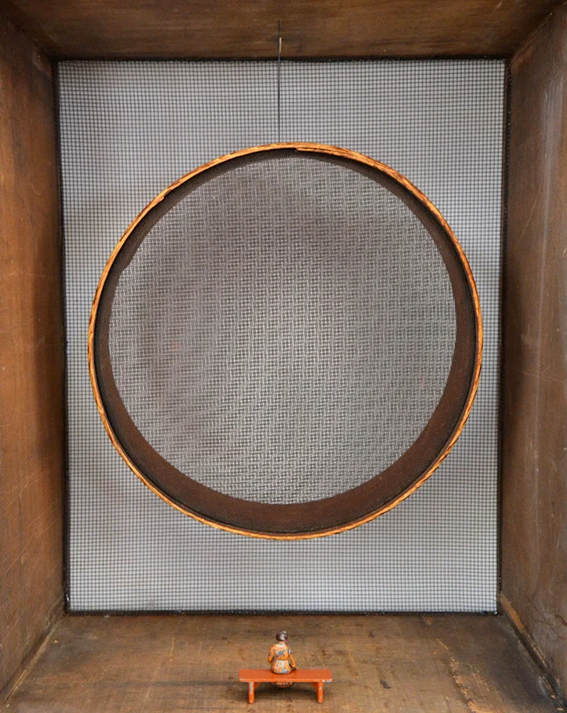003 – Now, 2013 Mixed media 20 x 16.5 x 10.25 inches