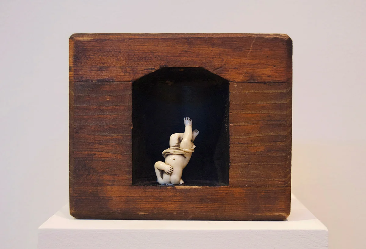 025, 2014 Mixed media 4 x 5 x 2 inches