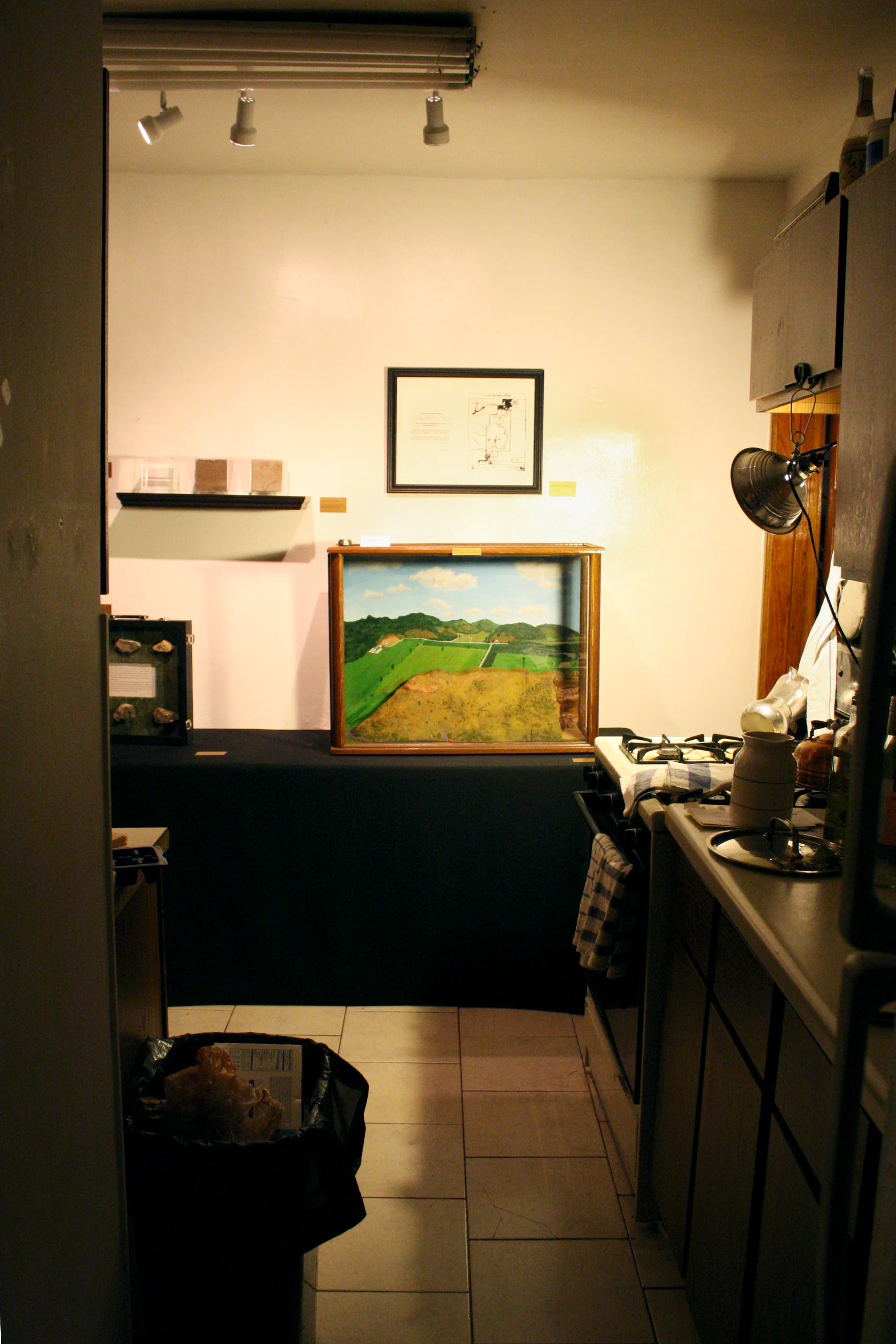 Mysteries of the Hogback (installation view)