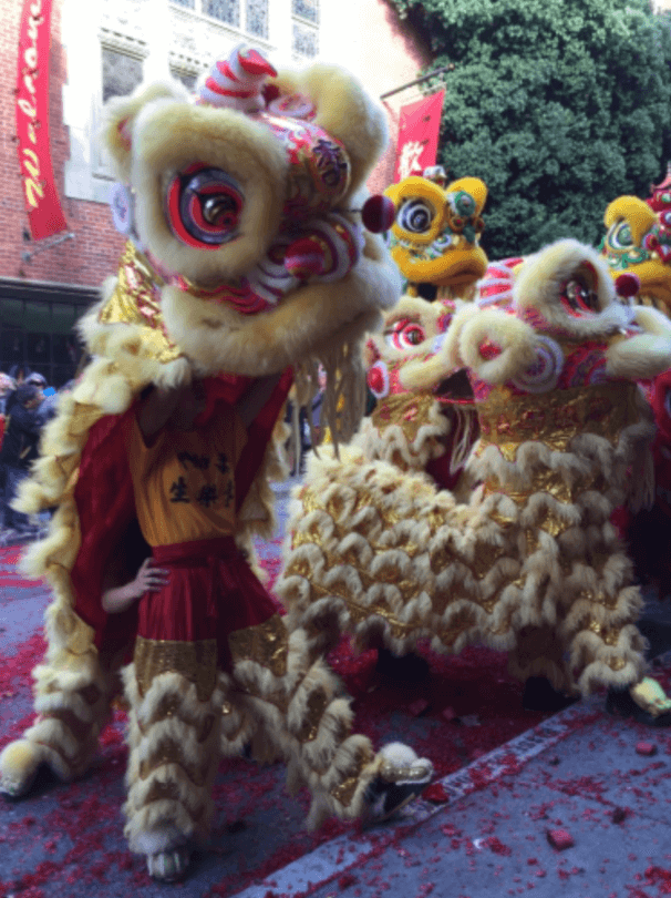 Chinese Lion Dance Festival in Chinatown San Francisco California.png