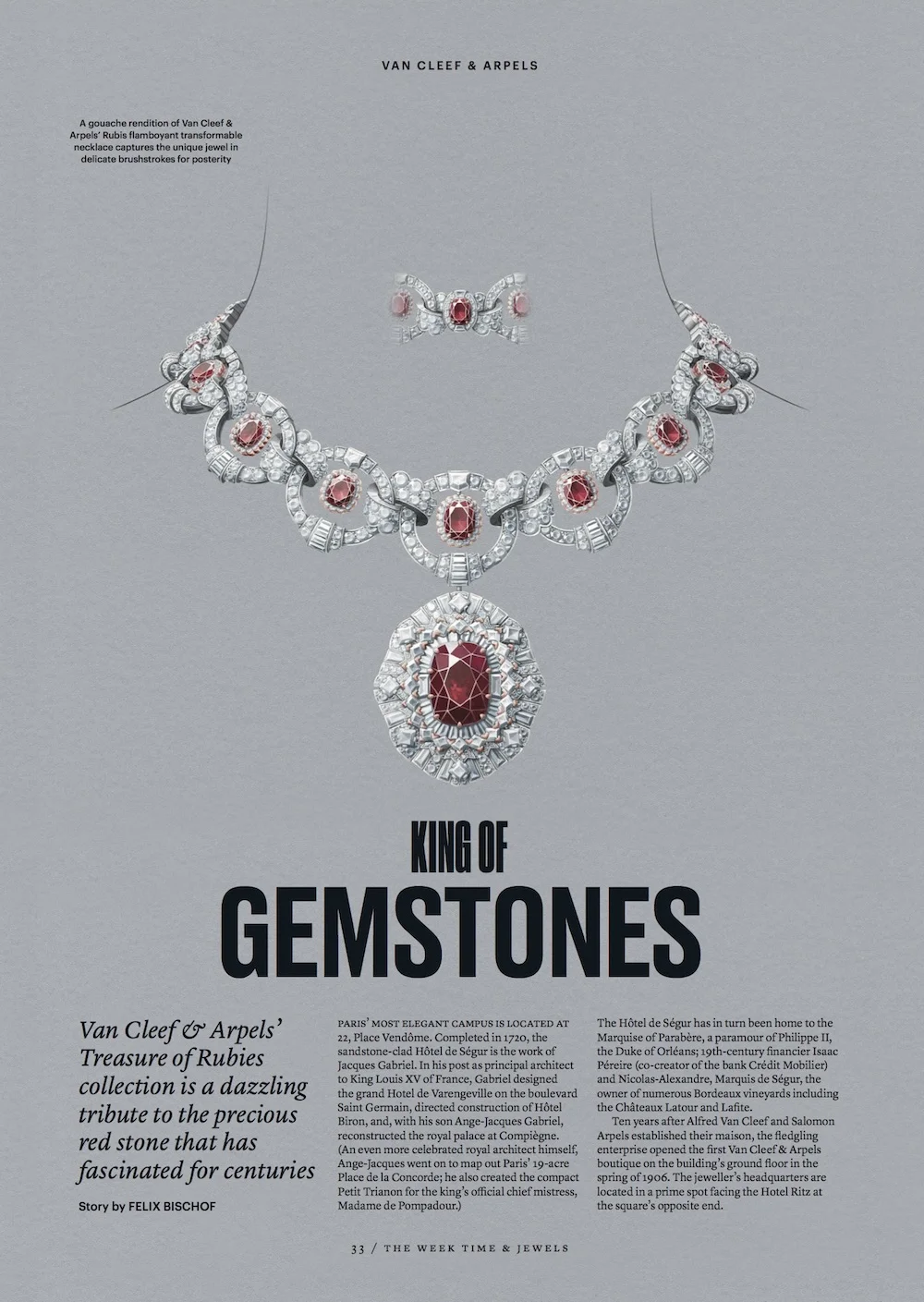 King of gemstones: Van Cleef &amp; Arpels Treasure of Rubies