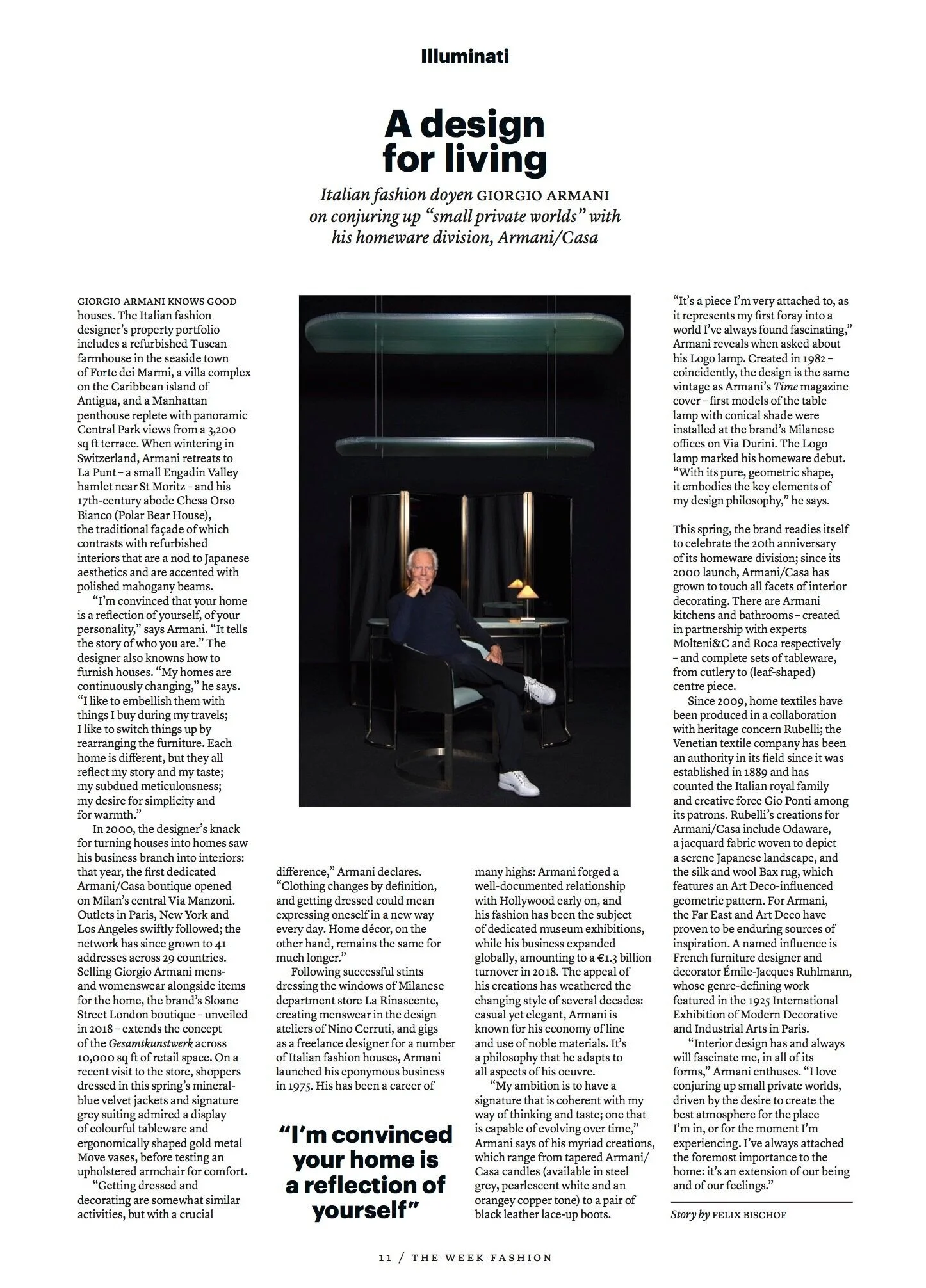 Armani Casa: At home with Giorgio Armani