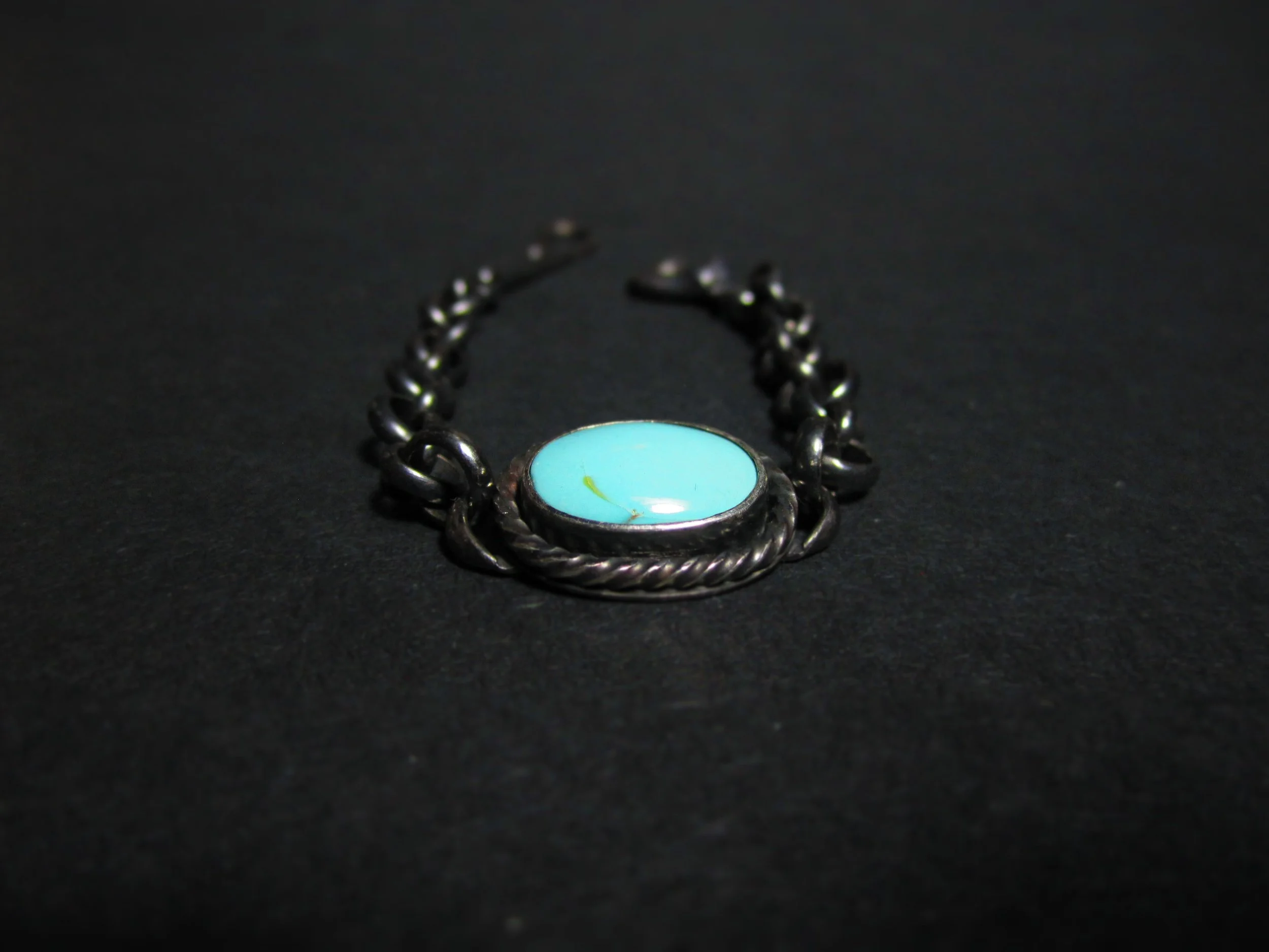 Turquoise Chain Bracelet 09.JPG