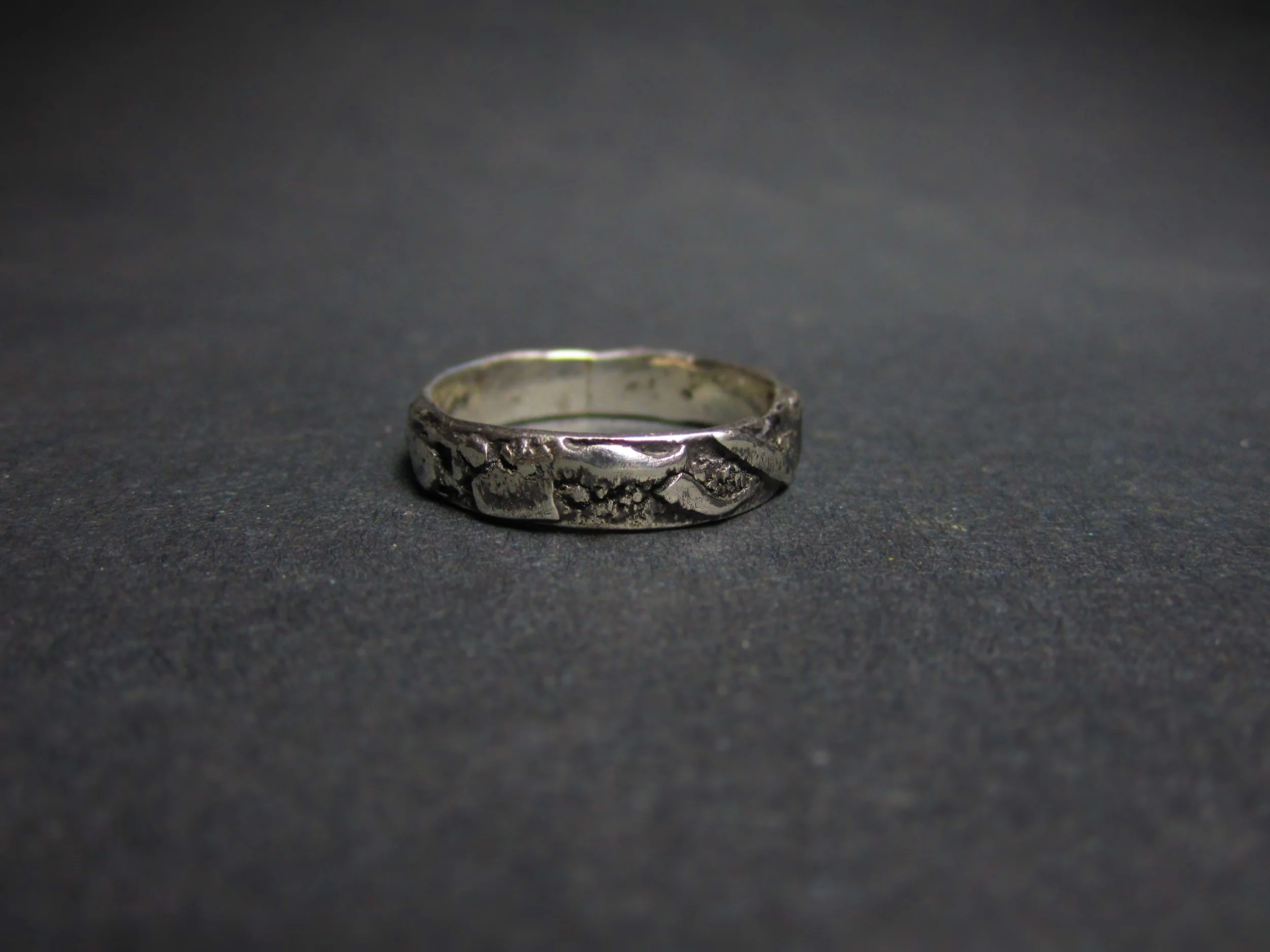 Silver Pile 14k Ball Ring 04.JPG