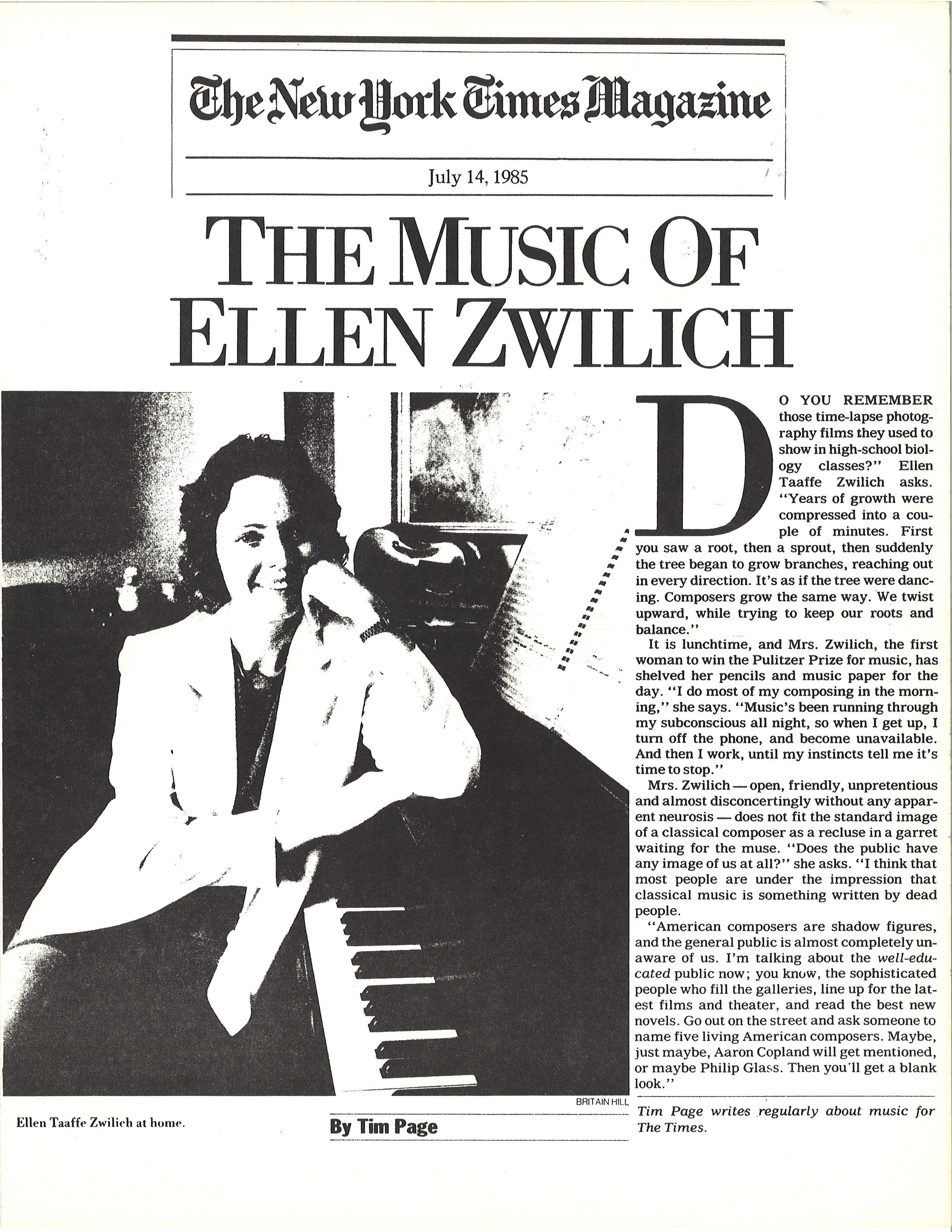 New York Times Magazine