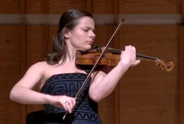 Watch Bella Hristova play Ellen's Fantasy for Solo Violin