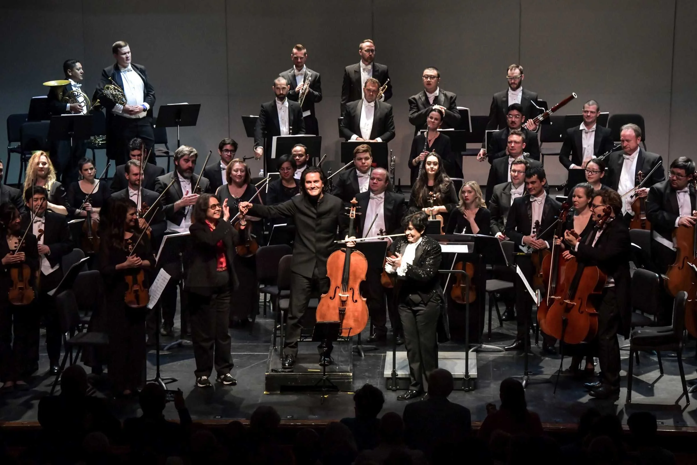 NEW CONCERTO FOR CELLO AND ORCHESTRA RECEIVES RAVE REVIEWS — Ellen