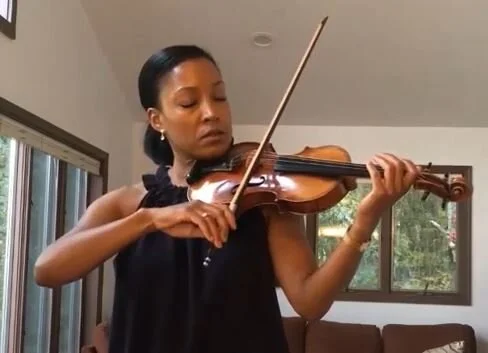 "A LITTLE VIOLIN MUSIC IN MEMORY OF ELIJAH MCCLAIN" PERFORMED BY KELLY HALL-TOMPKINS