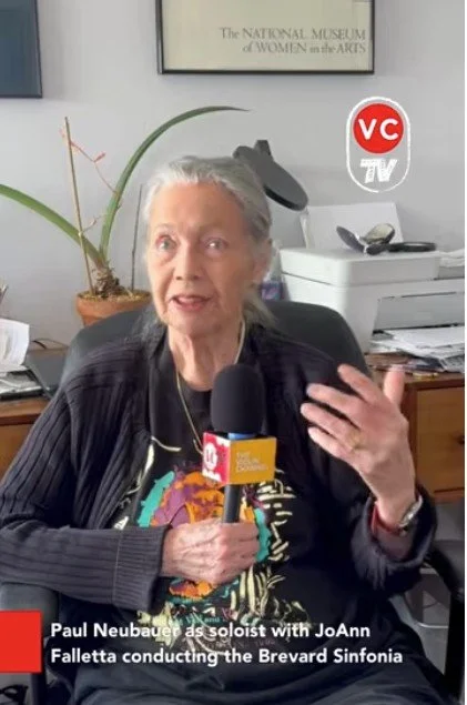 The Violin Channel's YouTube video about Ellen's Viola Concerto