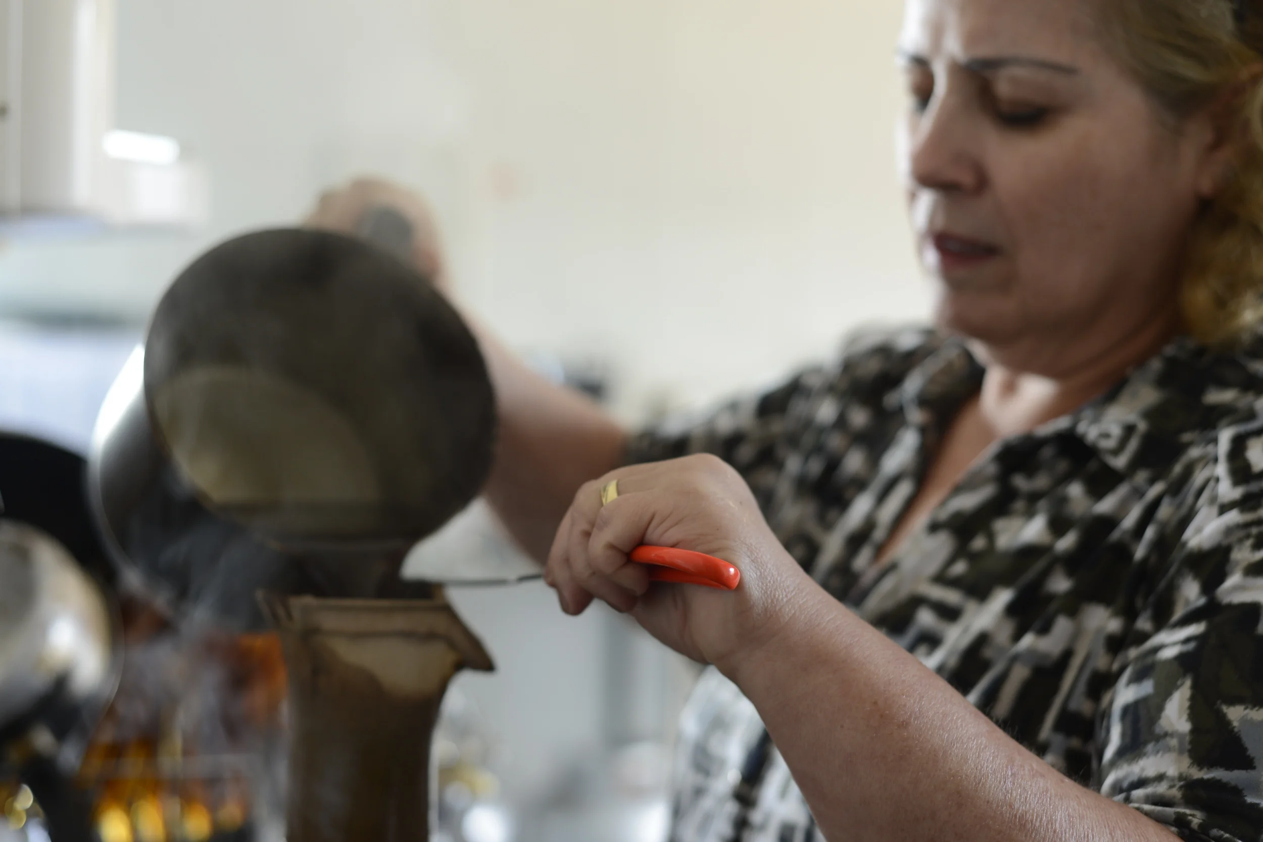 Fresh STRONG cafe, a sweet treat prepared for us daily. Brazilian coffee is by far the best tasting coffee I've ever tasted. 