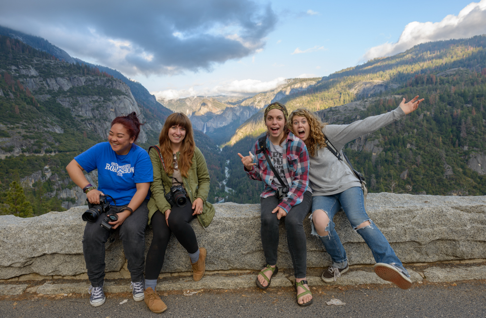 Finally back together after almost 7 months apart #PhotogenXDTS15 (far left Jill, Haliey, Ali, and myself on the end)