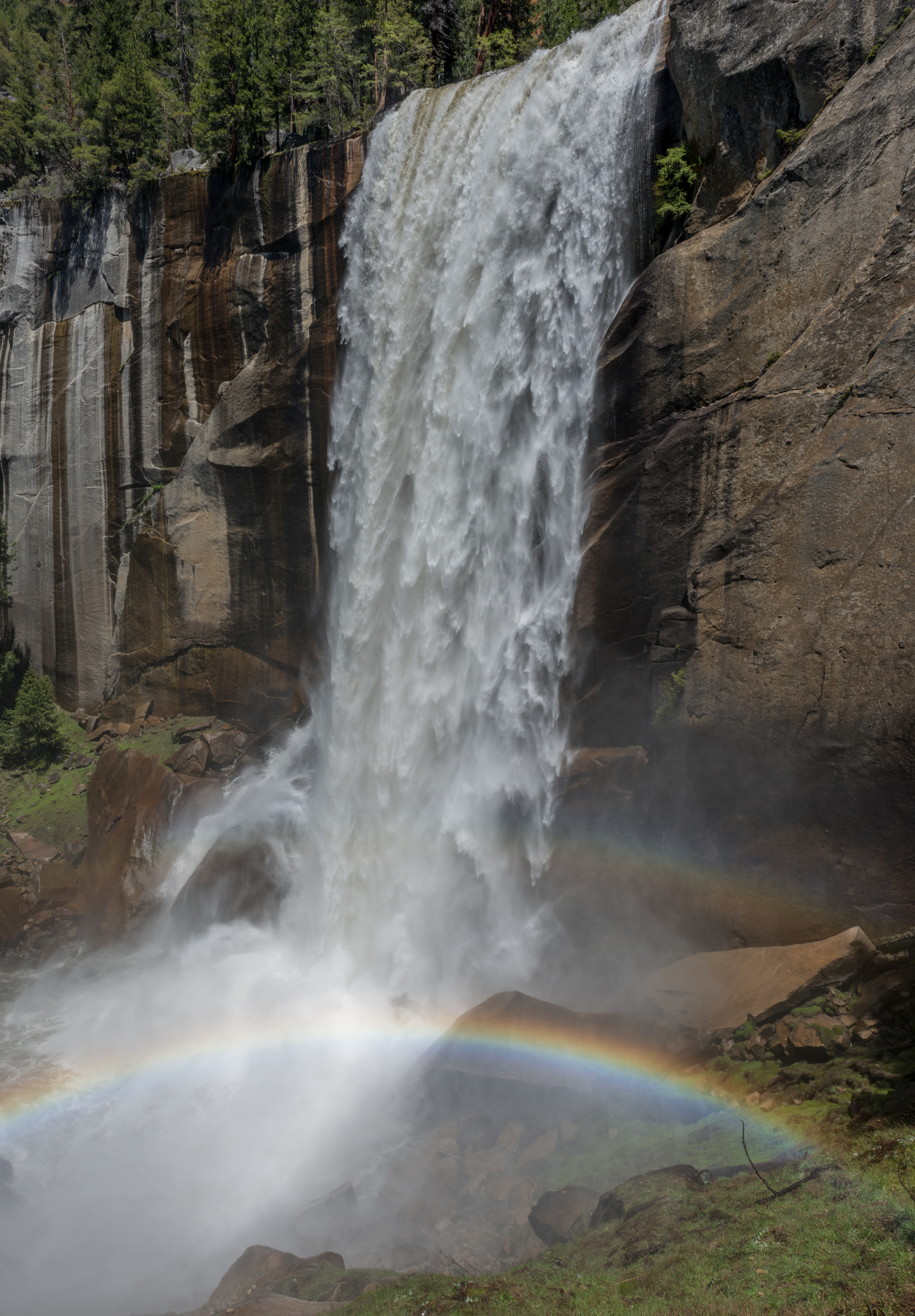 Do you see the double rainbow? (Vernal Falls) 