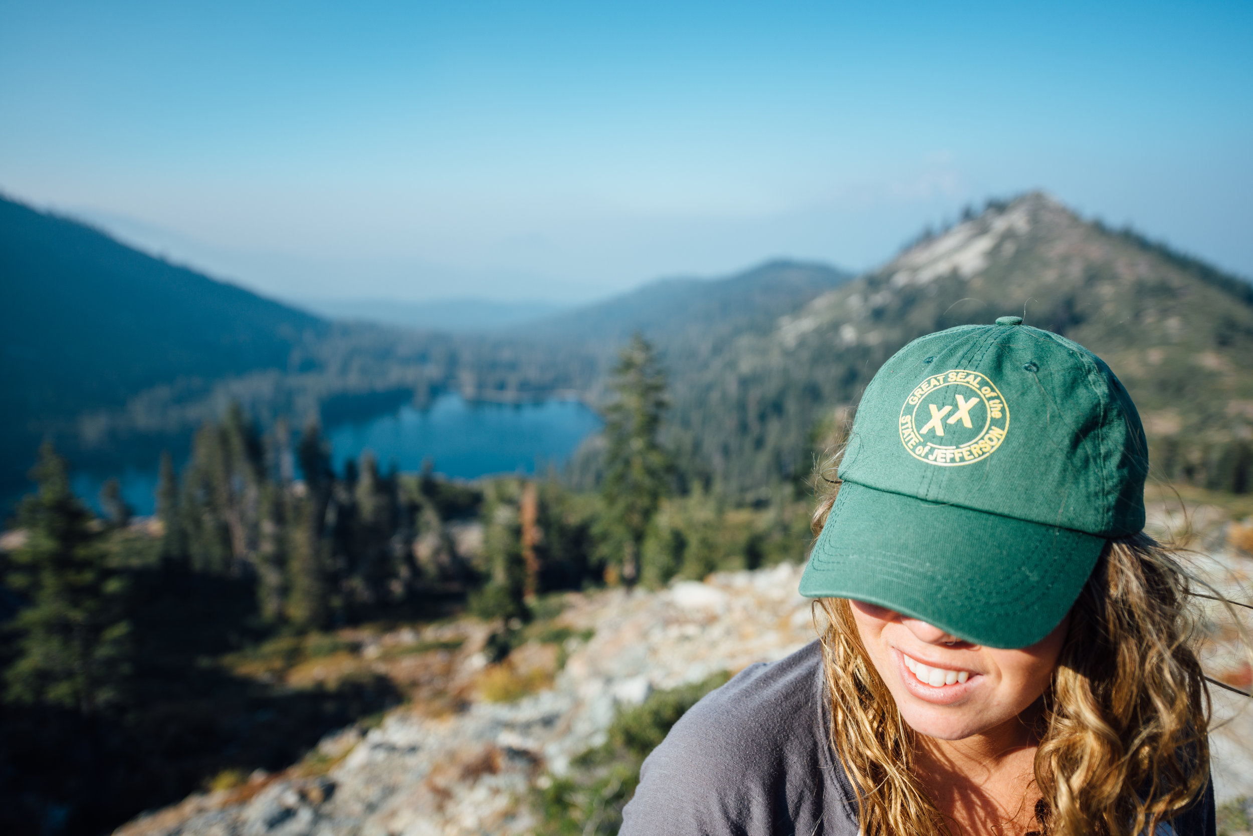 Reppin' my State of Jefferson hat! Thank you Isaac for your patience and for the shot! 