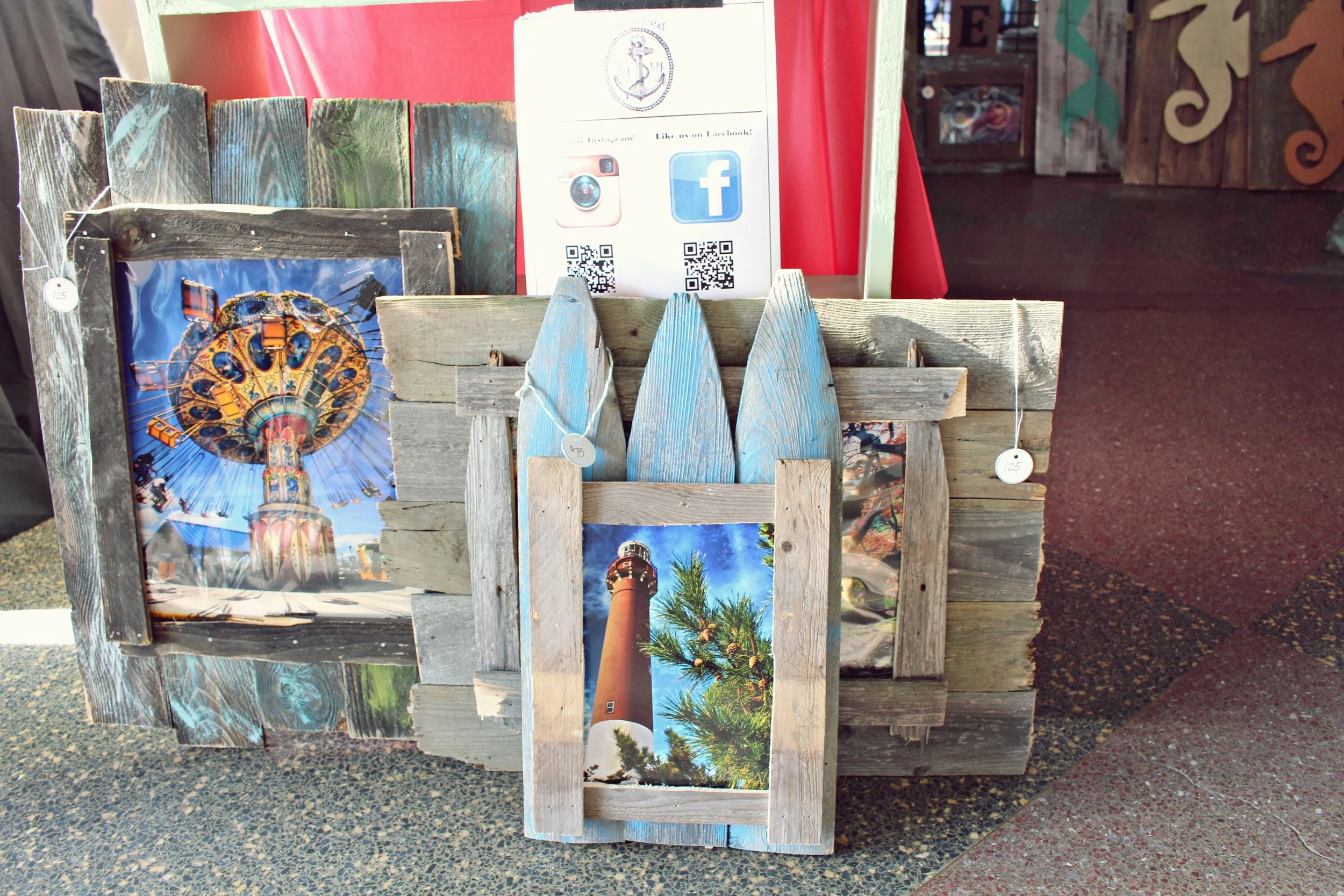 Anchored in NJ features New Jersey-inspired jewelry, photography, art and coastal decor. Photo by Jenny Vickers.