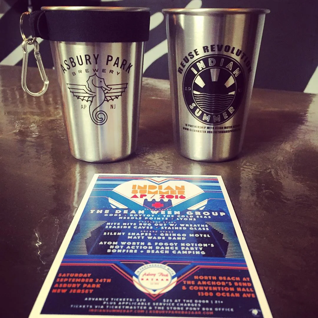 Asbury Park Brewery is the official beer sponsor of Indian Summer 2016