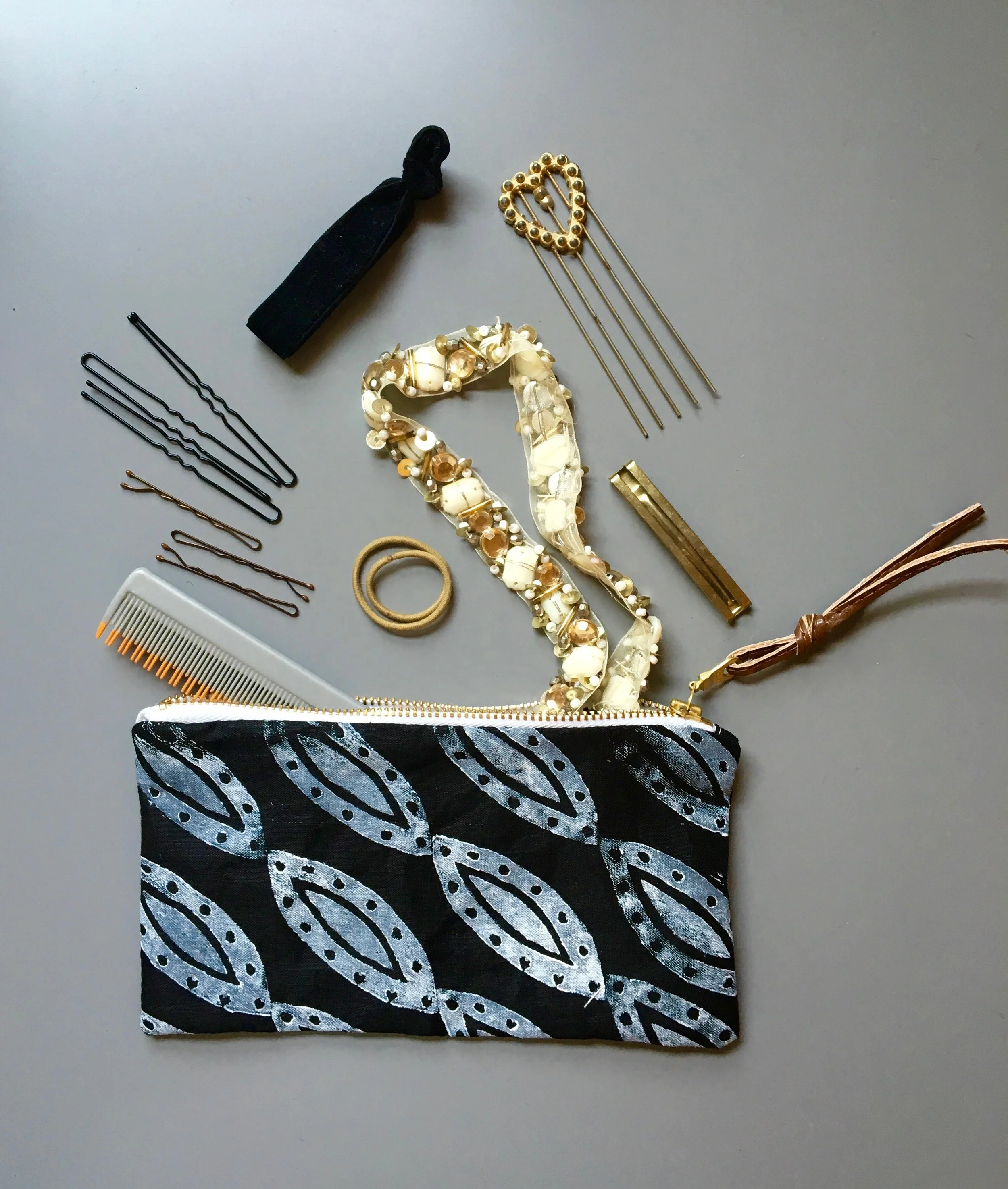 Jenna Aliyah Designs | Lanai Linen Pouch 