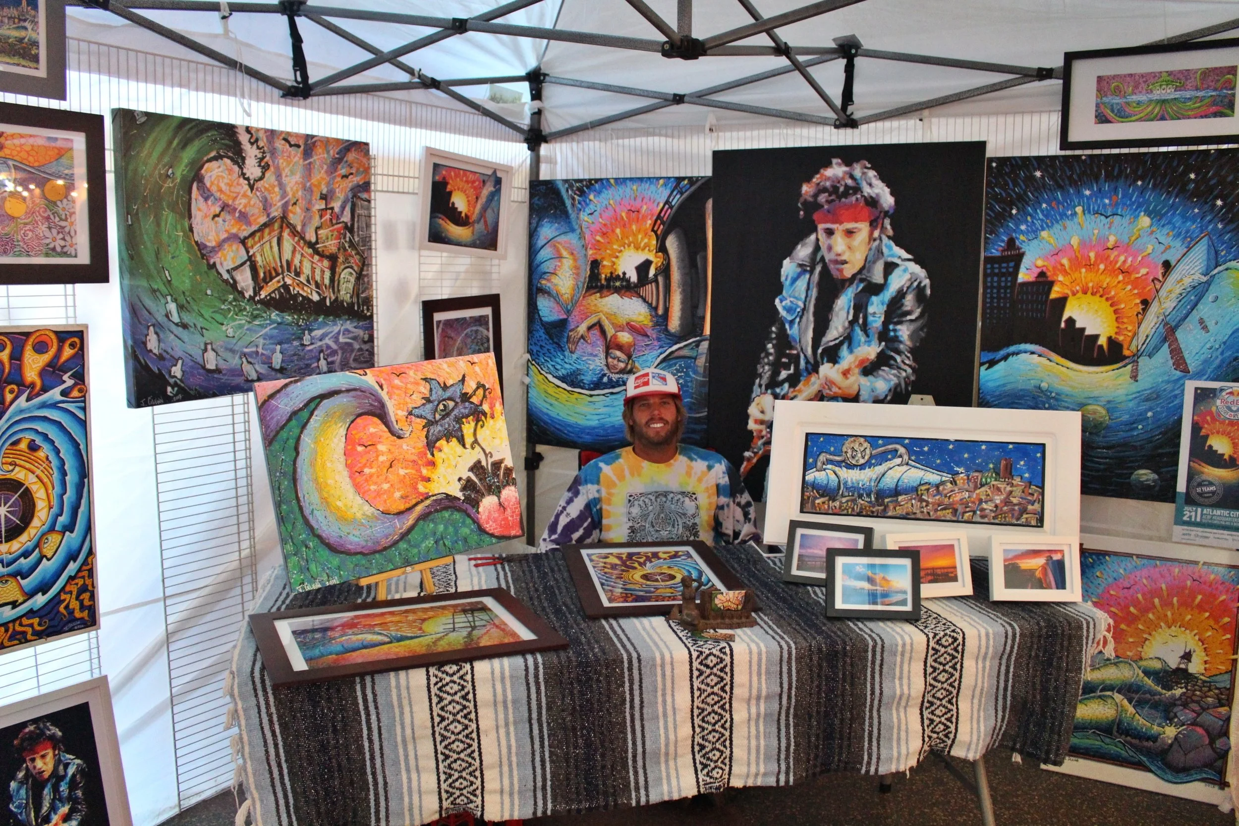 john glenn art - surf & ap inspired art saturday
