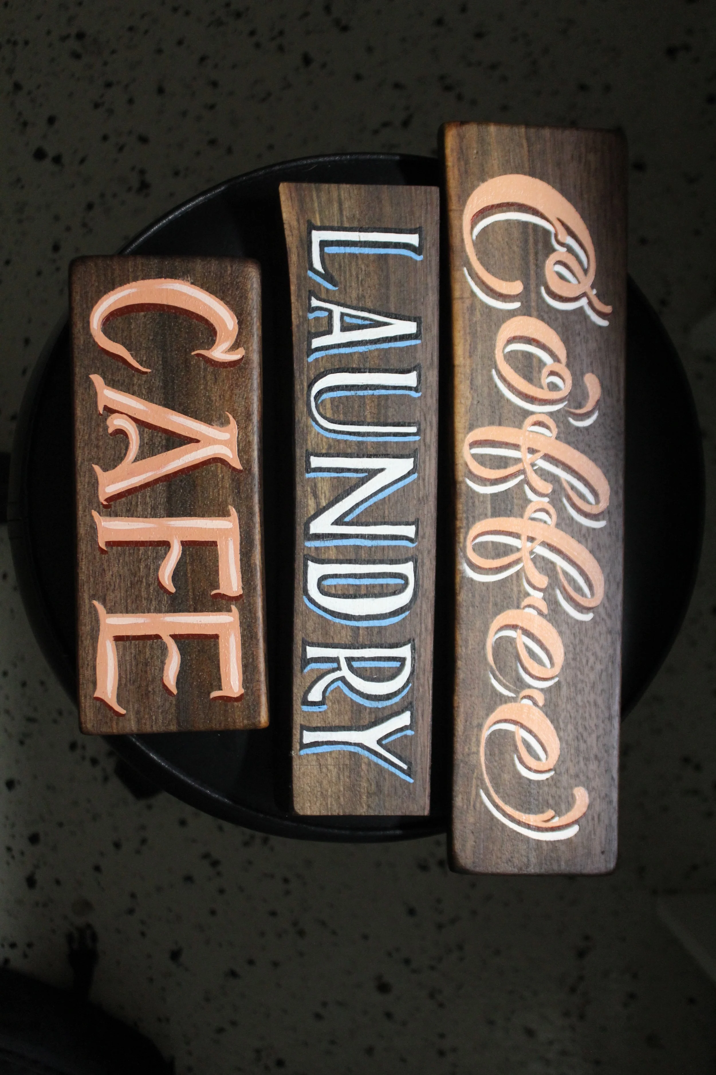 nodoka woodcrafts - handpainted signs sunday
