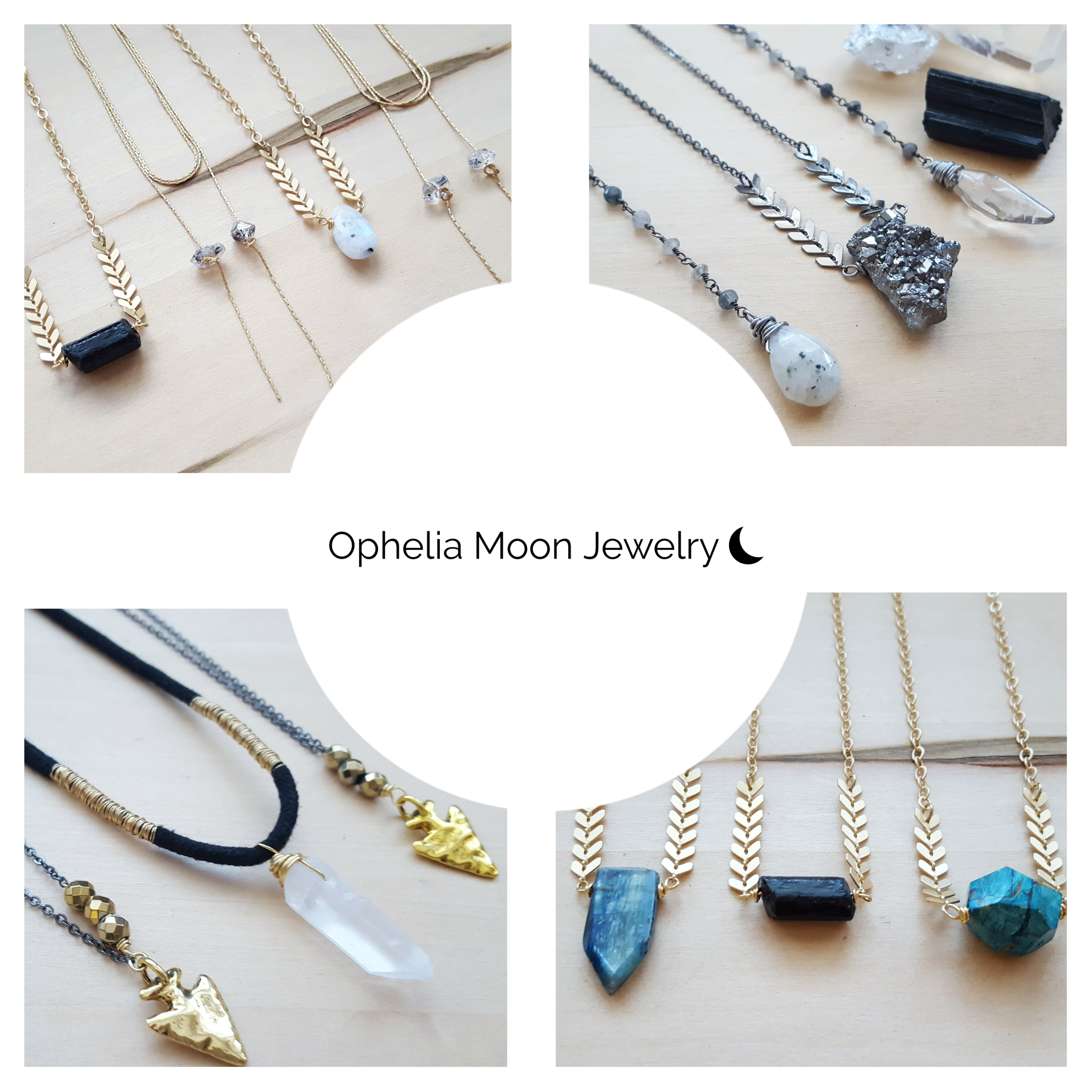 ophelia moon jewelry - handcrafted jewelry saturday