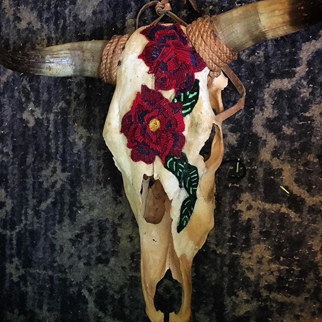 outlaw candy - (found) yard painted skulls sunday