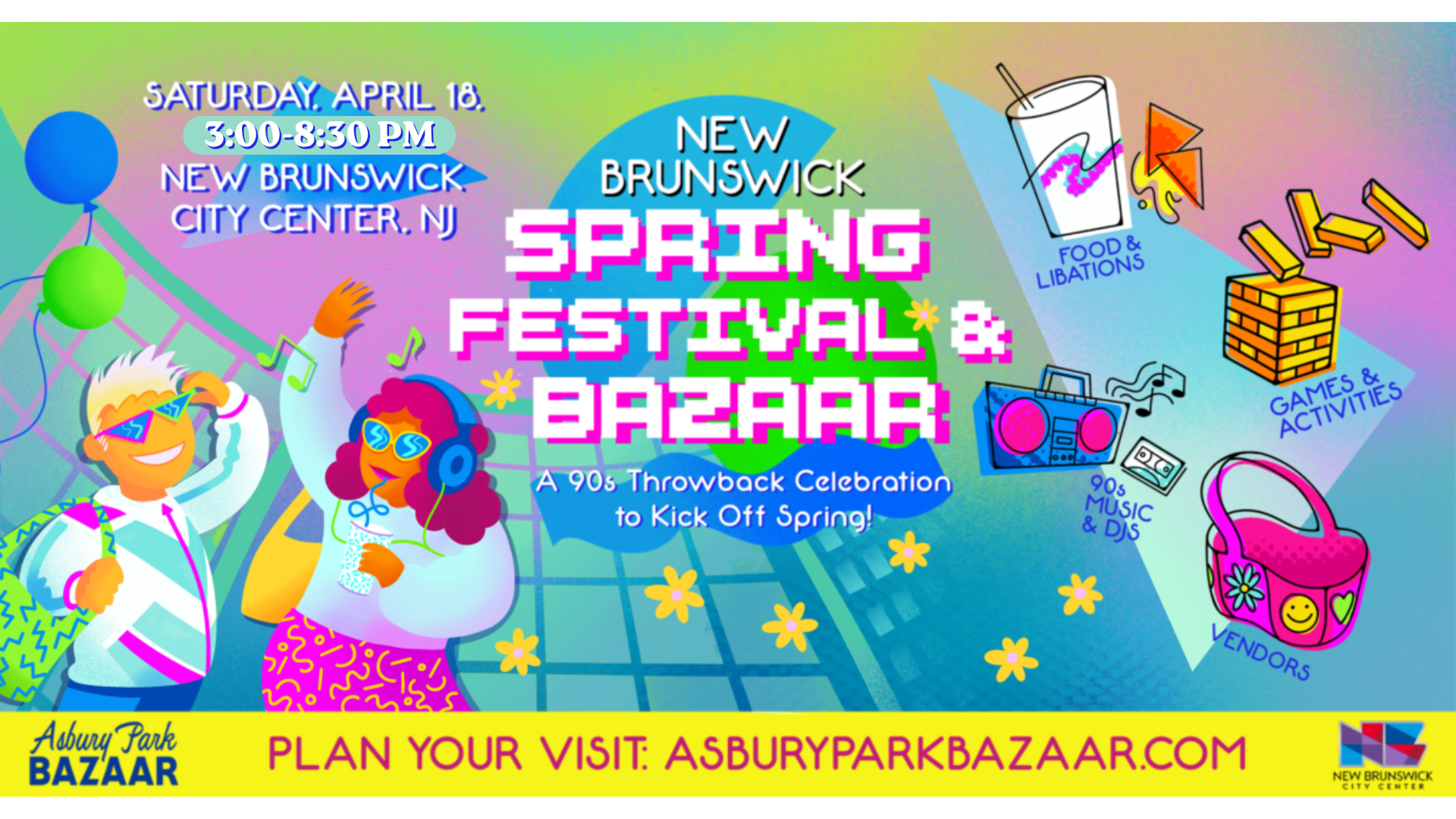 New Brunswick Spring Festival & Bazaar: The 90s Are Back in Full Bloom ...