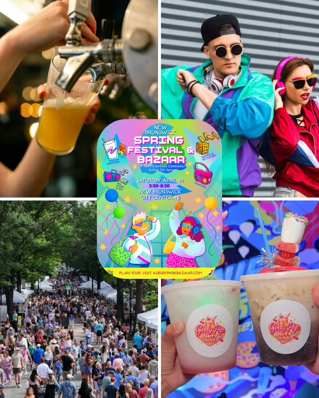 New Brunswick Spring Festival &amp; Bazaar: The 90s Are Back in Full Bloom
