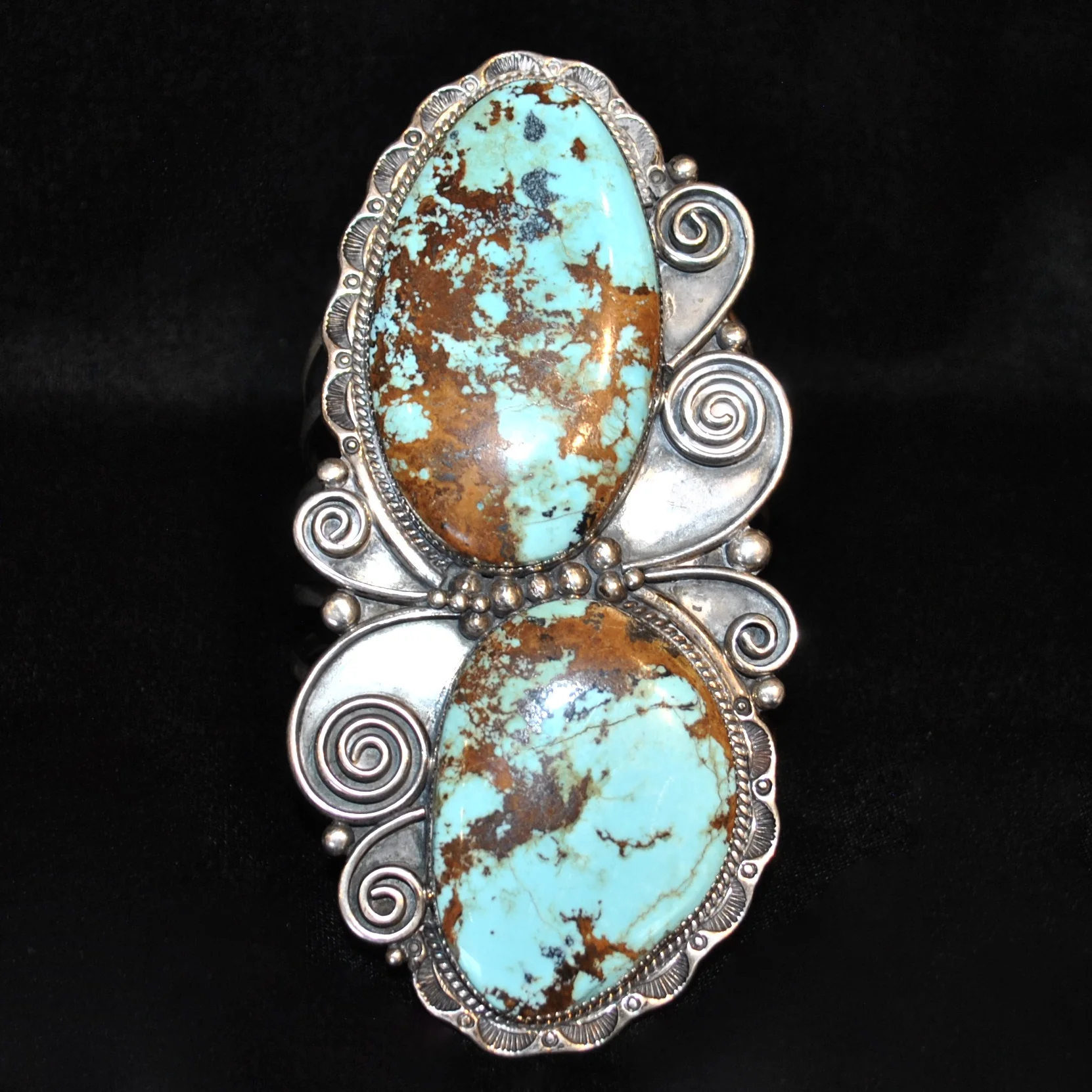 Sterling Silver Multi-Stone Inlay Pendant by Cassandra & Michael Dukepoo