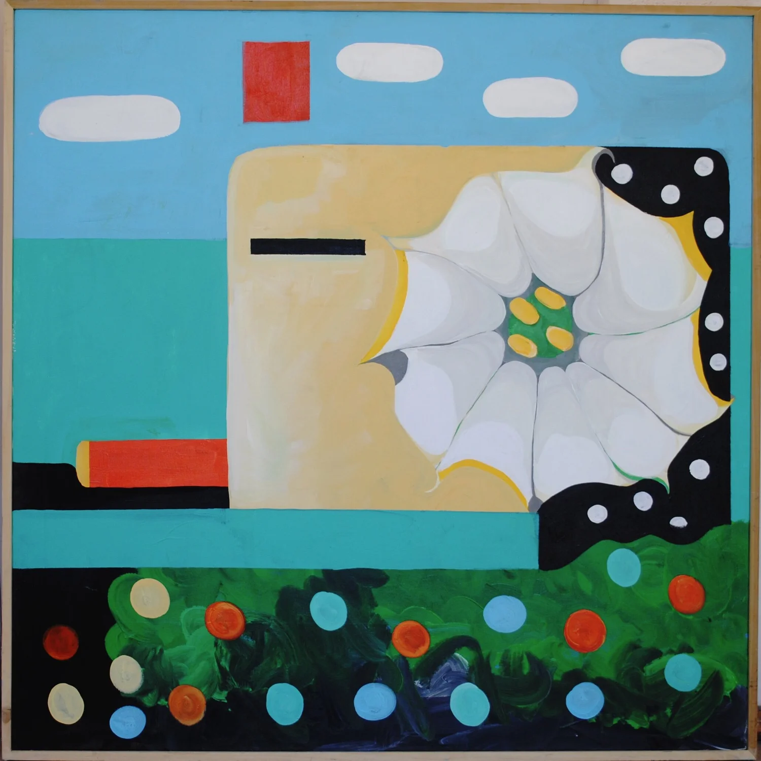 Hopi Folk Art Painting By Gregory Lomayesva Datura Katisna Bryans Gallery C