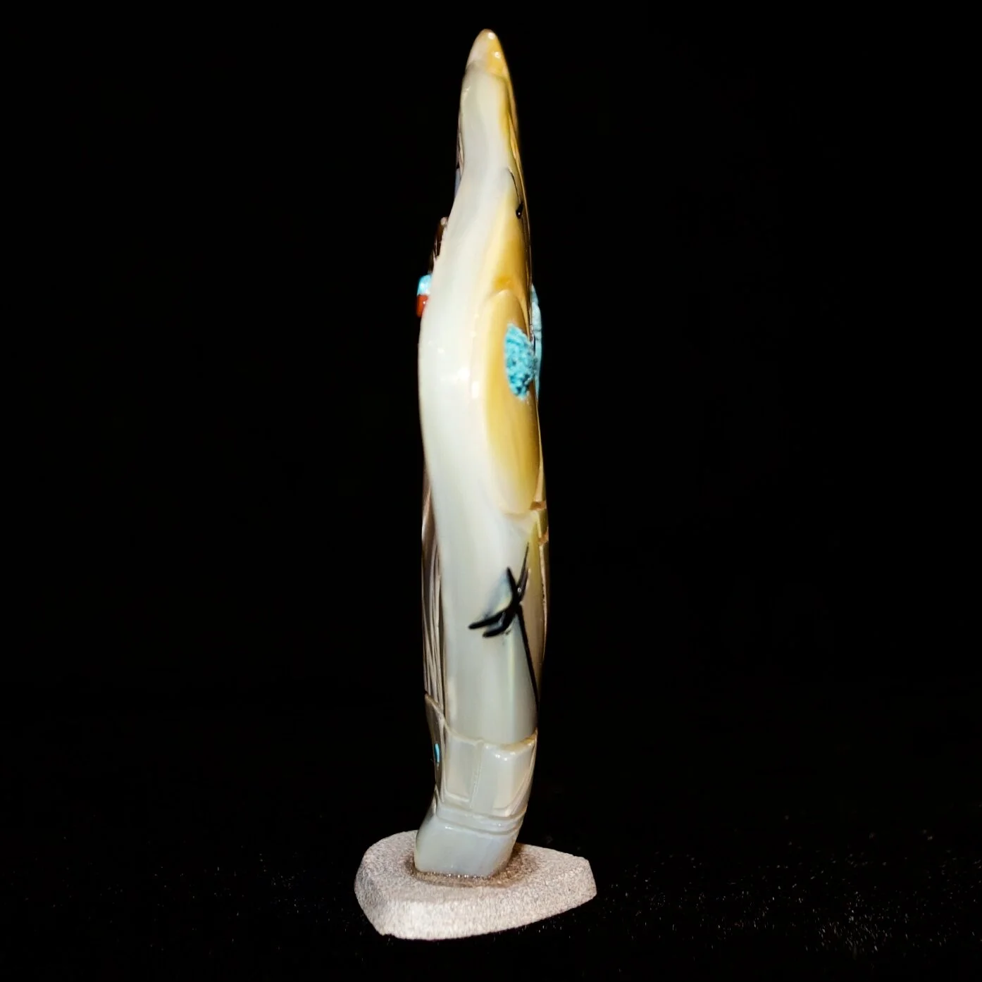 Mother of Pearl Corn Maiden by Vicky Quandelacy Bryans Gallery %C