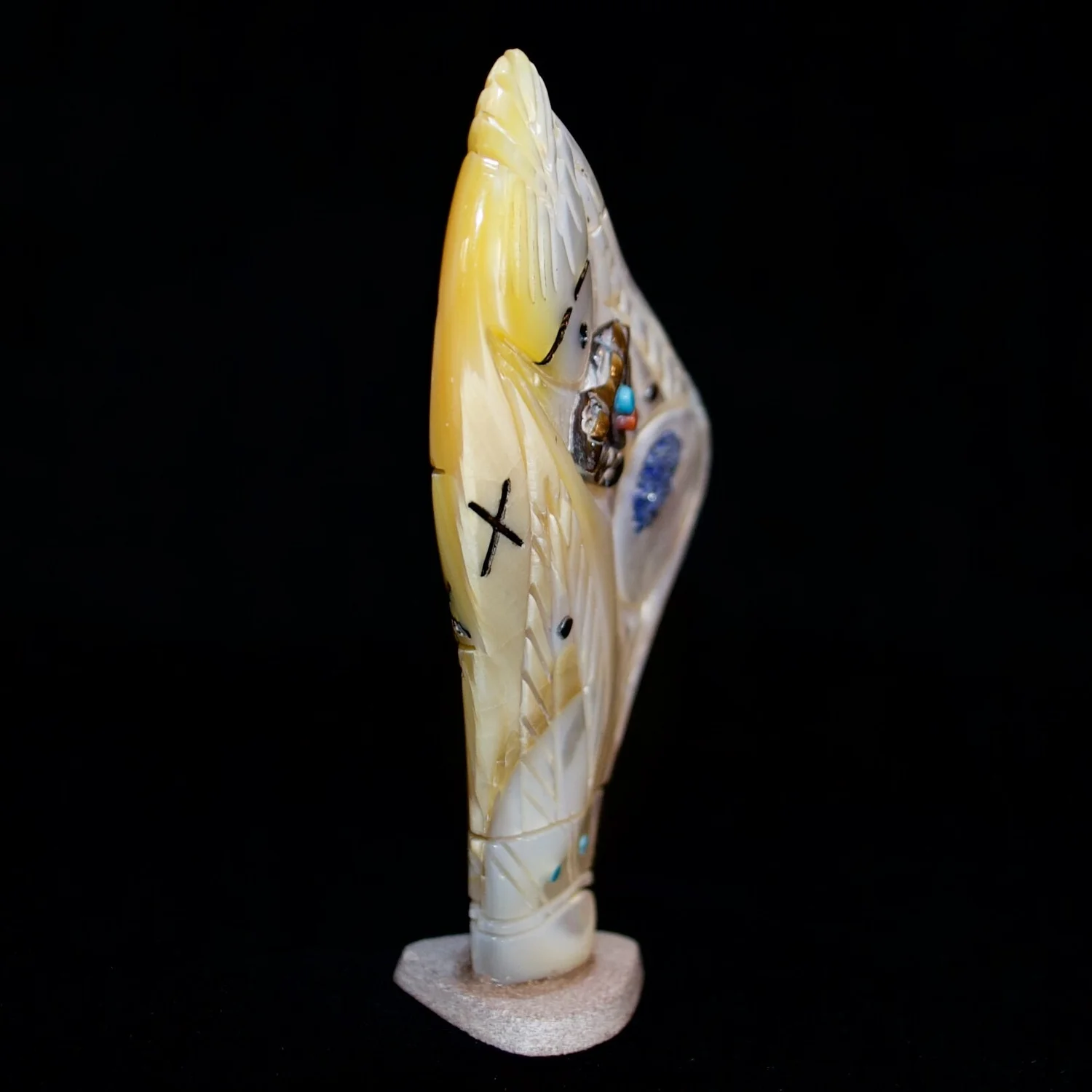 Mother of Pearl Corn Maiden by Vicky Quandelacy Bryans Gallery %C