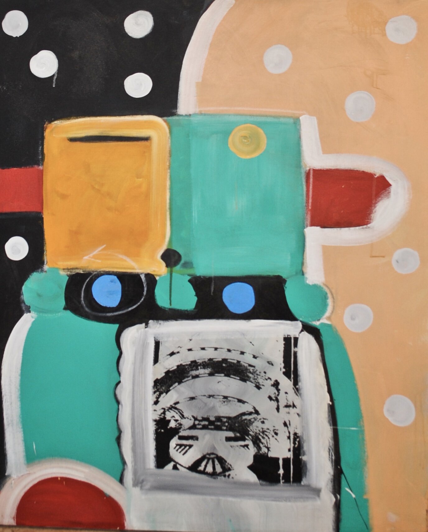 Hopi Folk Art Painting By Gregory Lomayesva Bryans Gallery C