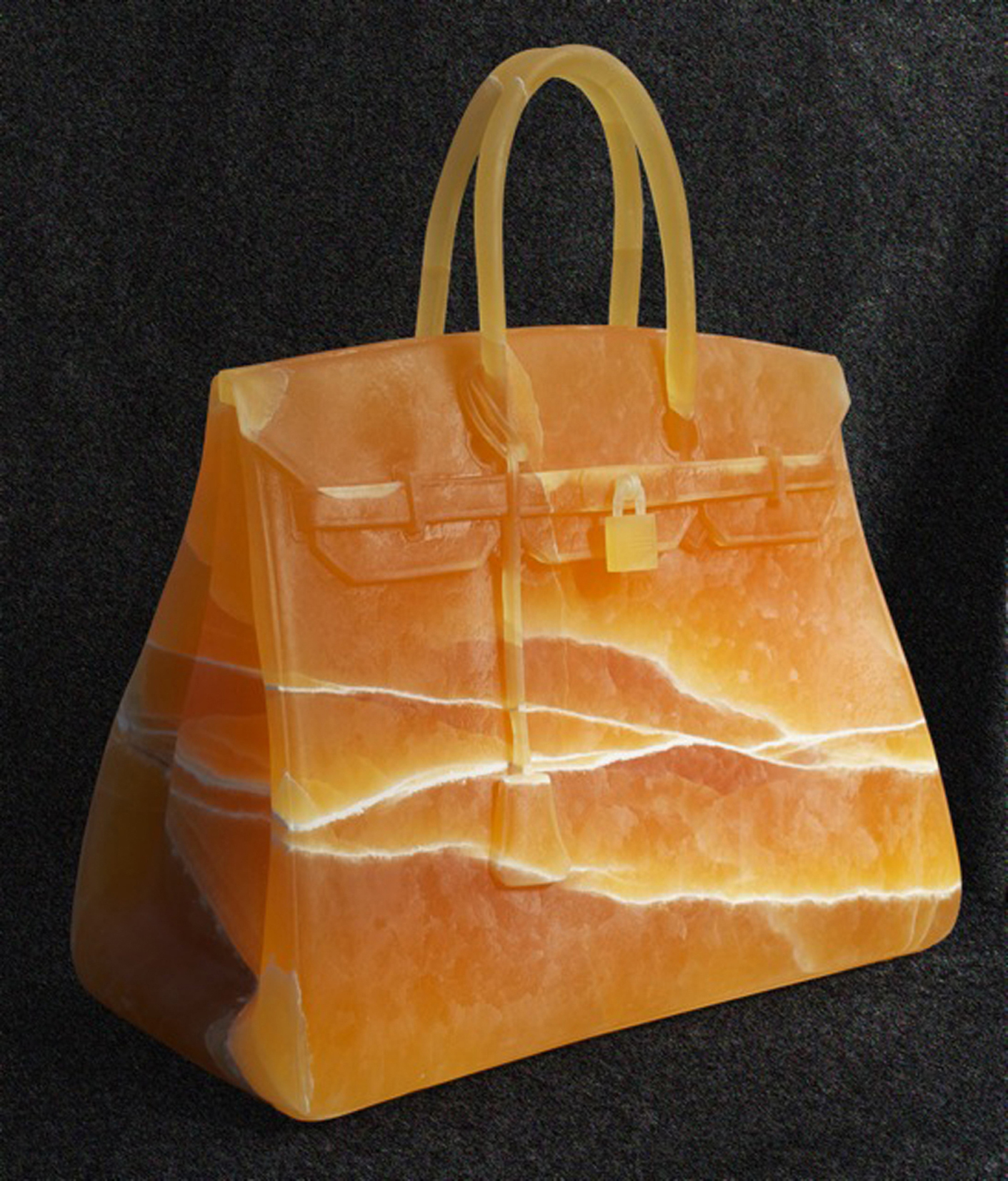 alabaster hermes purse