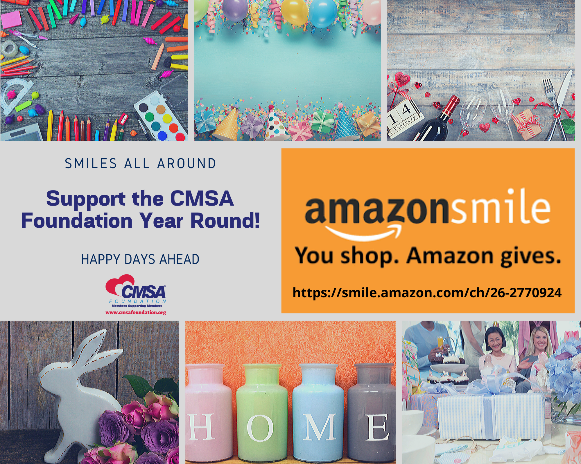 Amazon Smile Program Cmsa Foundation