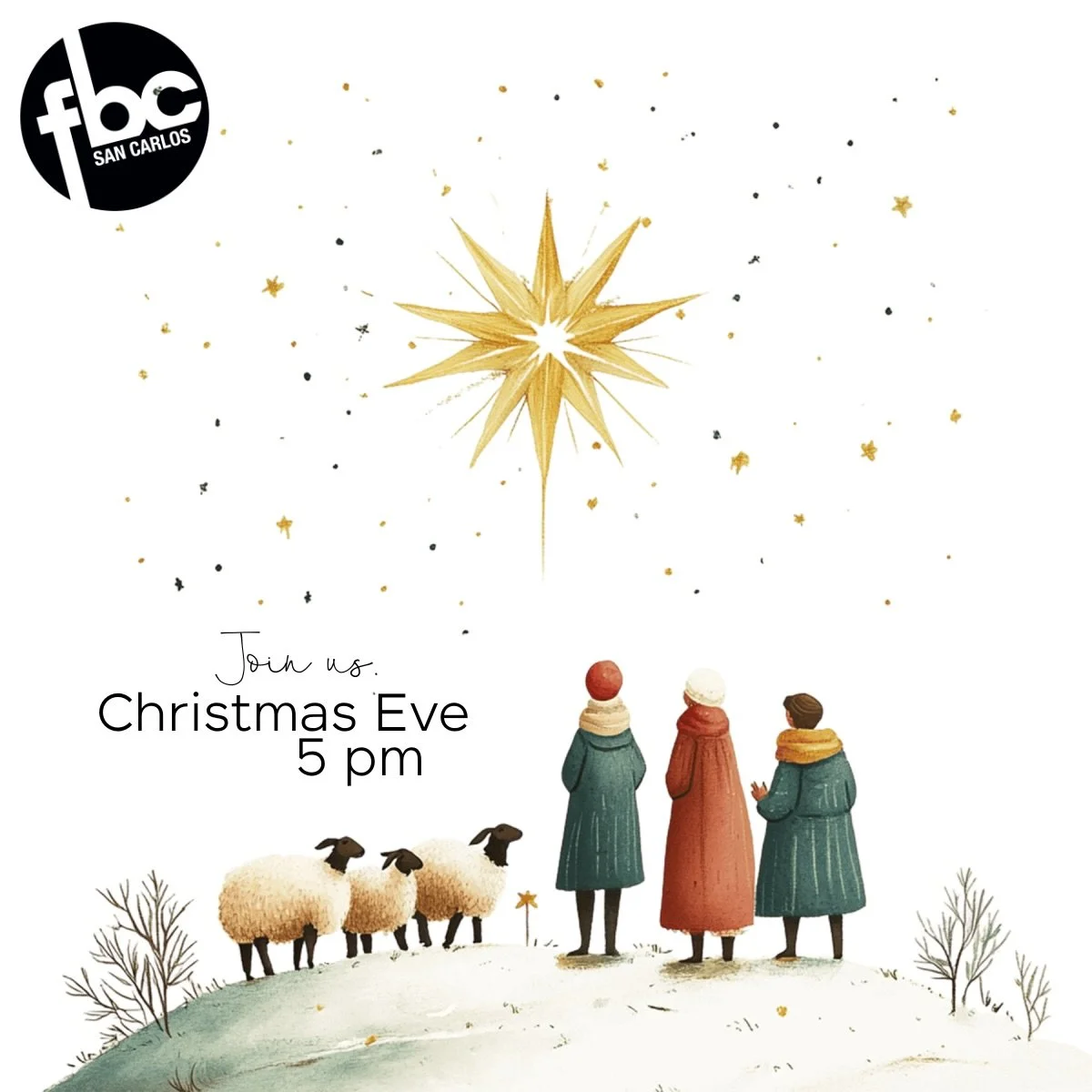 If you'd like to make a church visit part of your Christmas celebration this year, all our welcome! Please join us for service tomorrow night. 💫