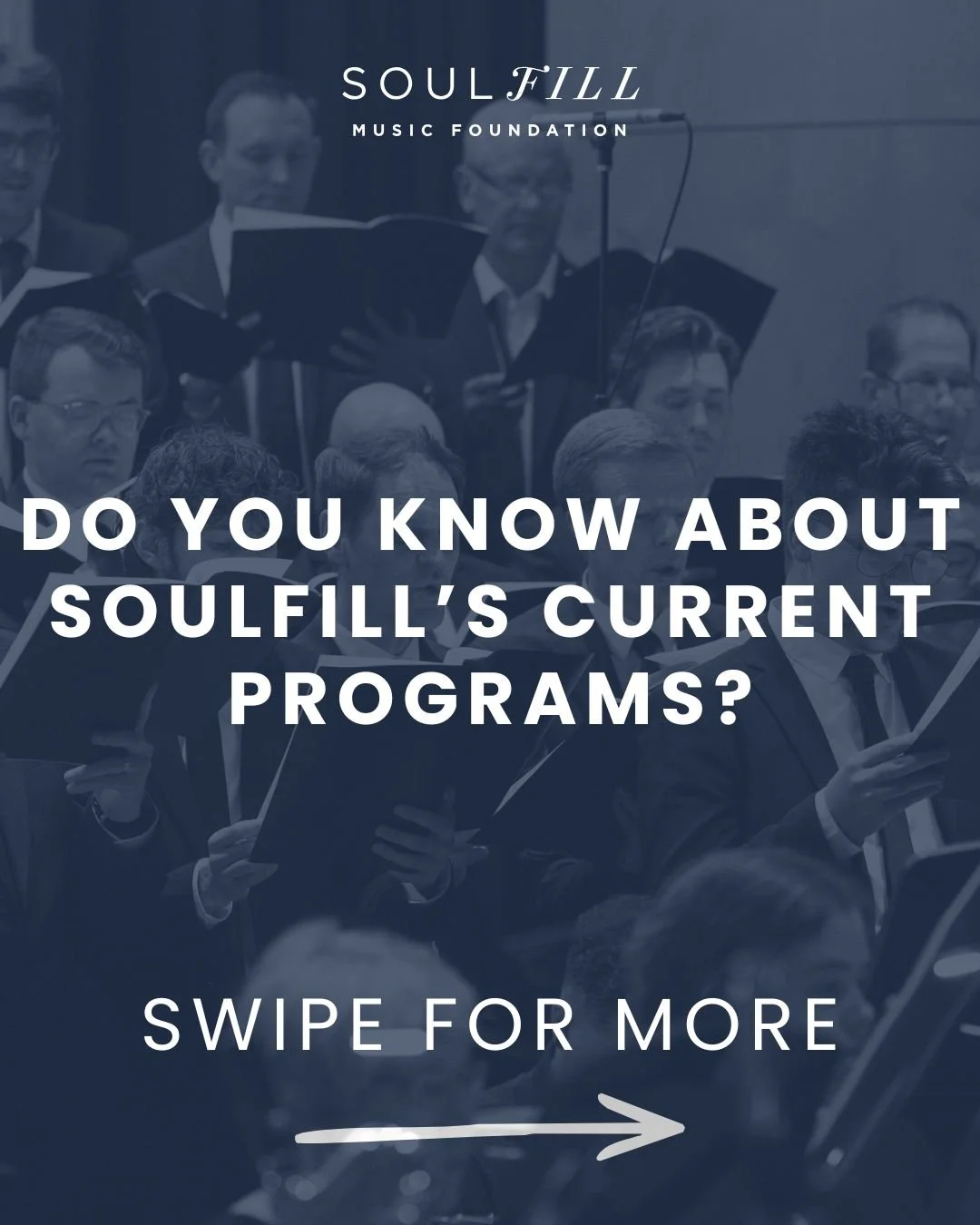 Have you heard about SoulFill Music Foundation's impactful programs?

We believe that through musical ministry we can uplift and unite communities. From the annual Performance Workshop to American Mosaic, to The Redeemer, to Joy to the World. Each pr