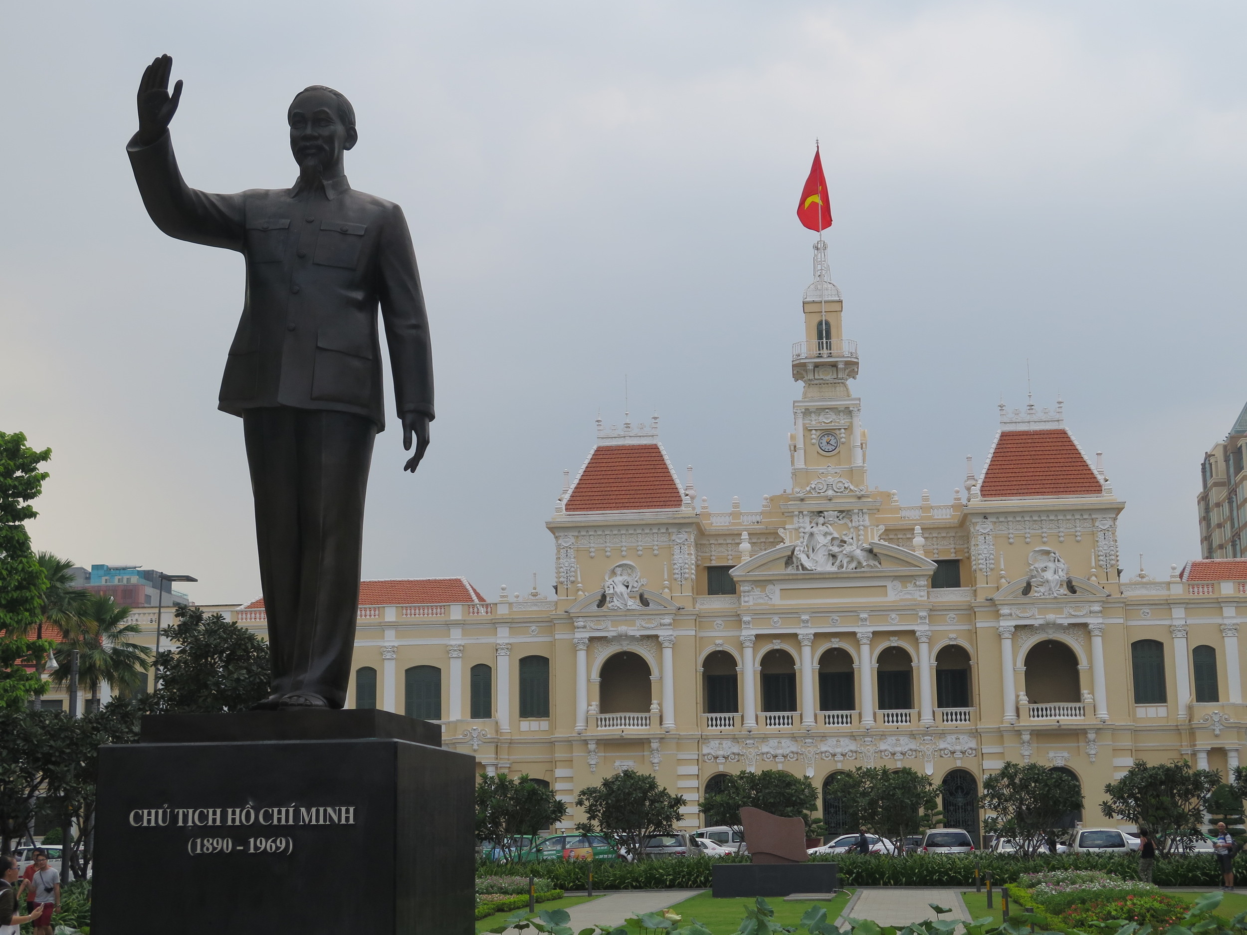 Ho Chi Minh Keeps Watch over His City