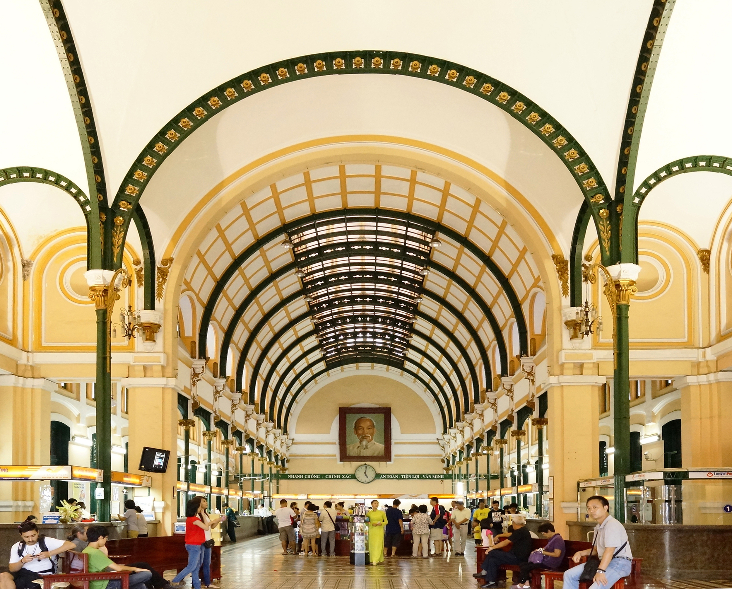 Ho Chi Minh Featuring Gustave Eiffel's Saigon Central Post Office