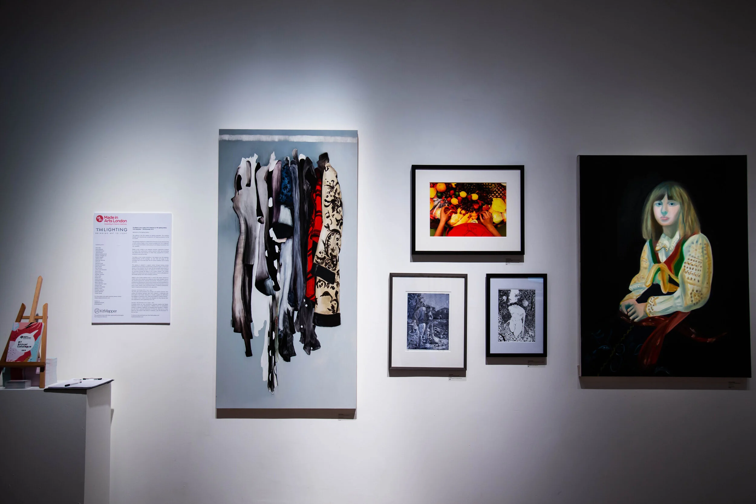 Kitchen Table1 shown in Made in Arts London 2019 Collection launch, TM Lighting Gallery, London. Image courtesy Made in Arts London