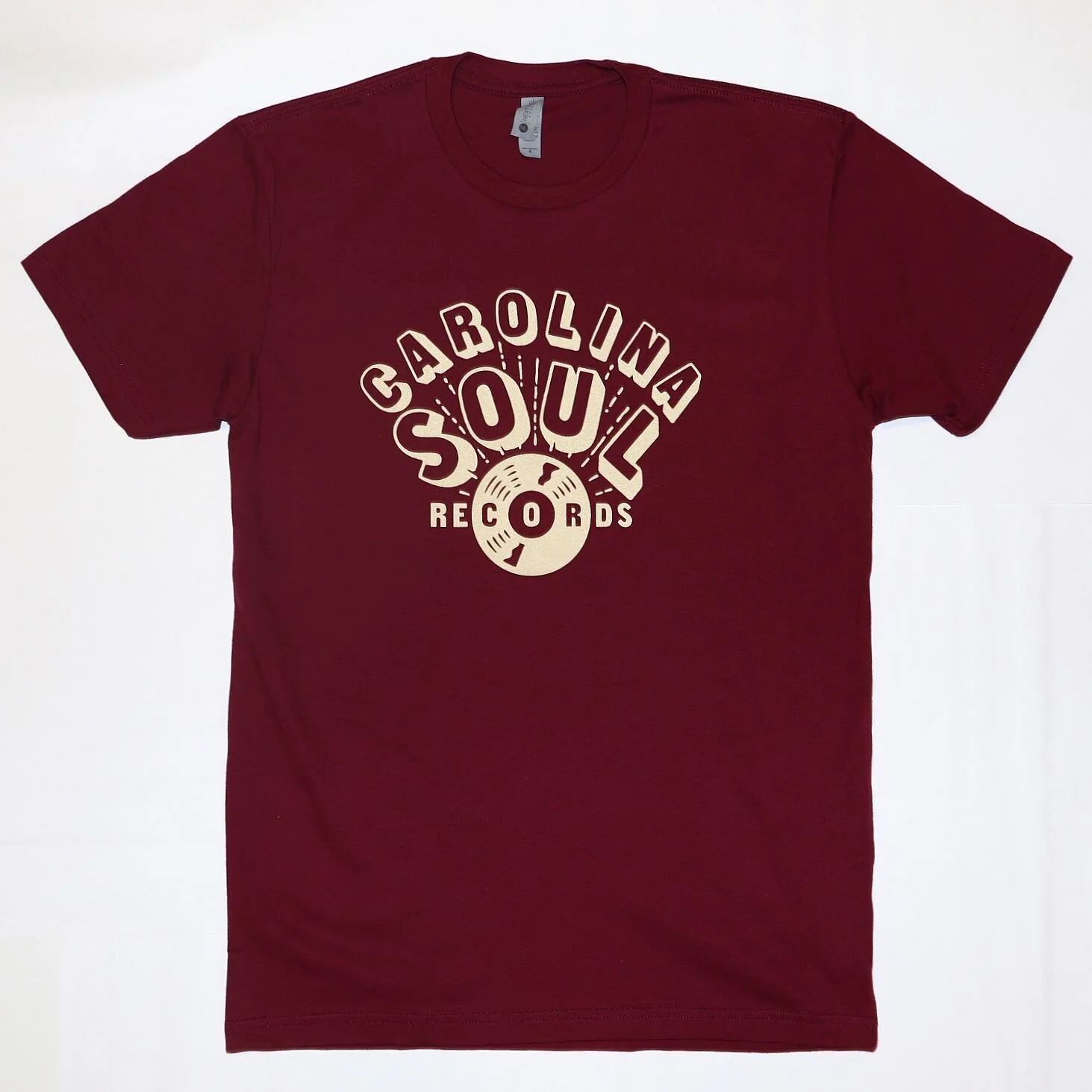 Maroon TShirt (new color Spring 2021) — Carolina Soul Records