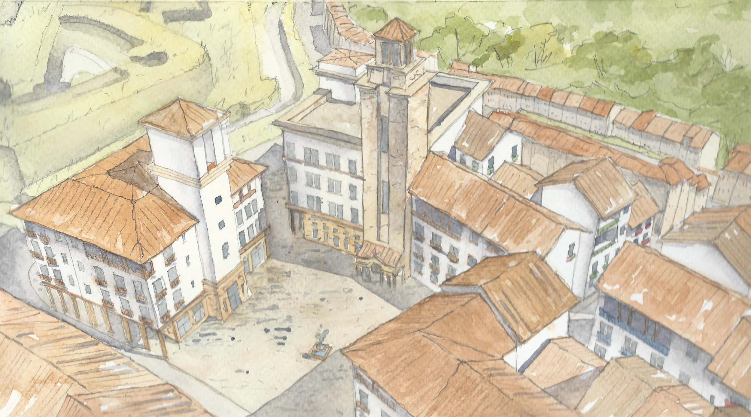Adam Bonosky. Hondarribia, Spain
