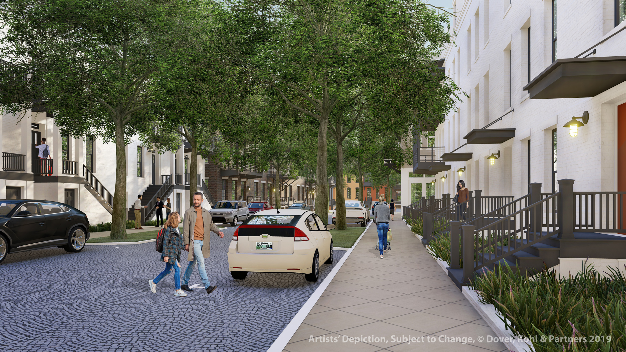 Rowhouse Street_Chattanooga_Dover, Kohl & Partners.jpg