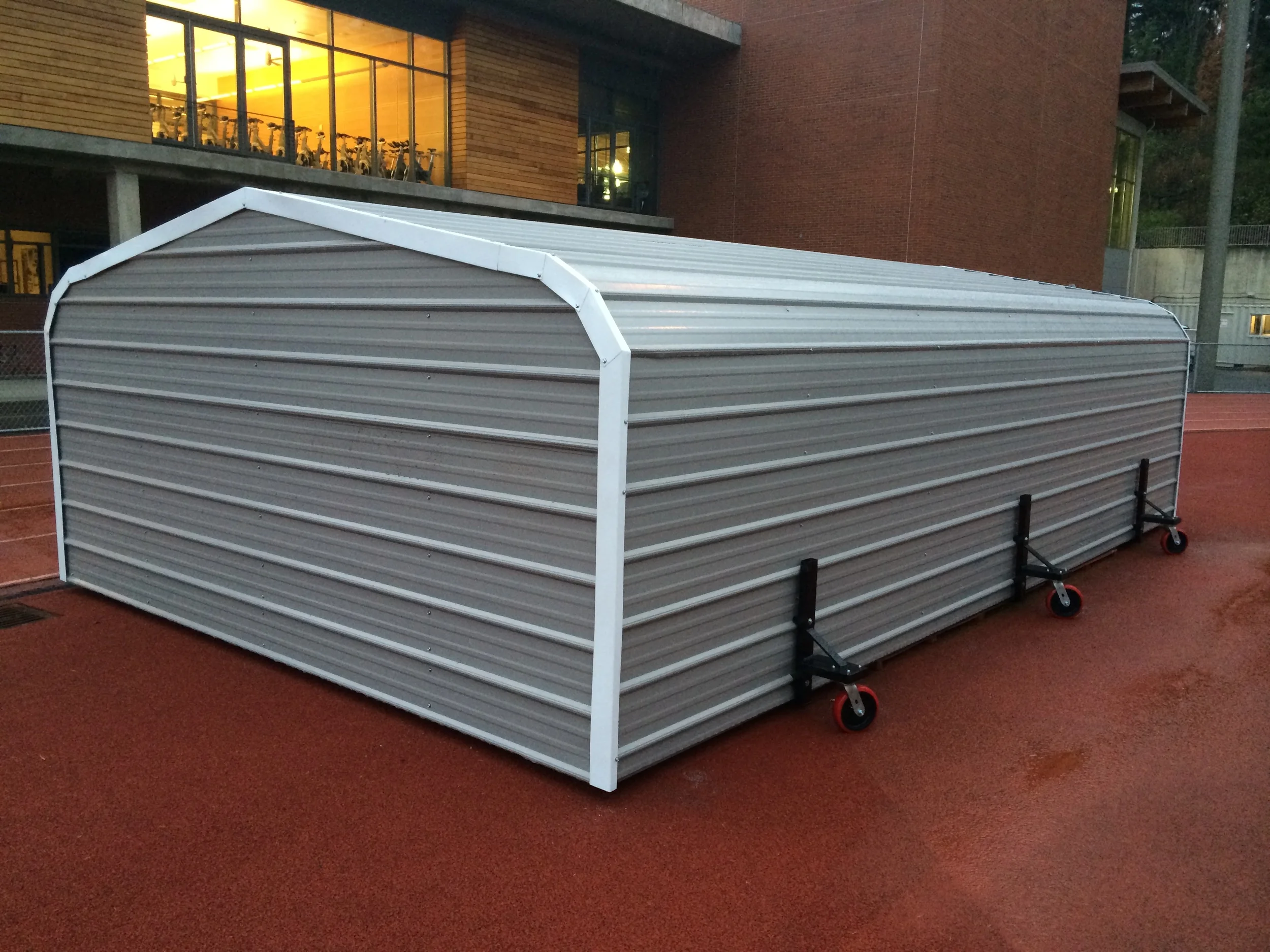 High Jump Pit Shelter