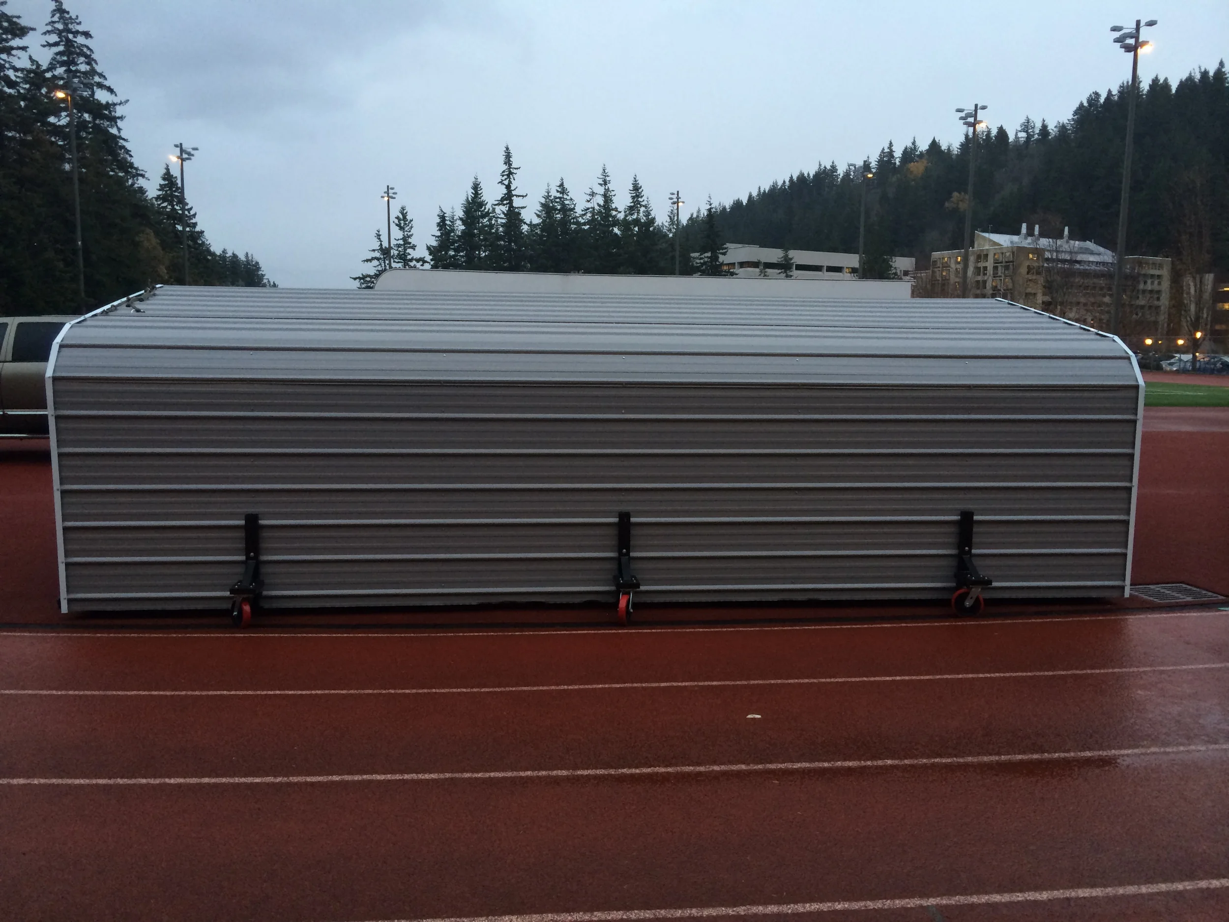 High Jump Pit Shelter
